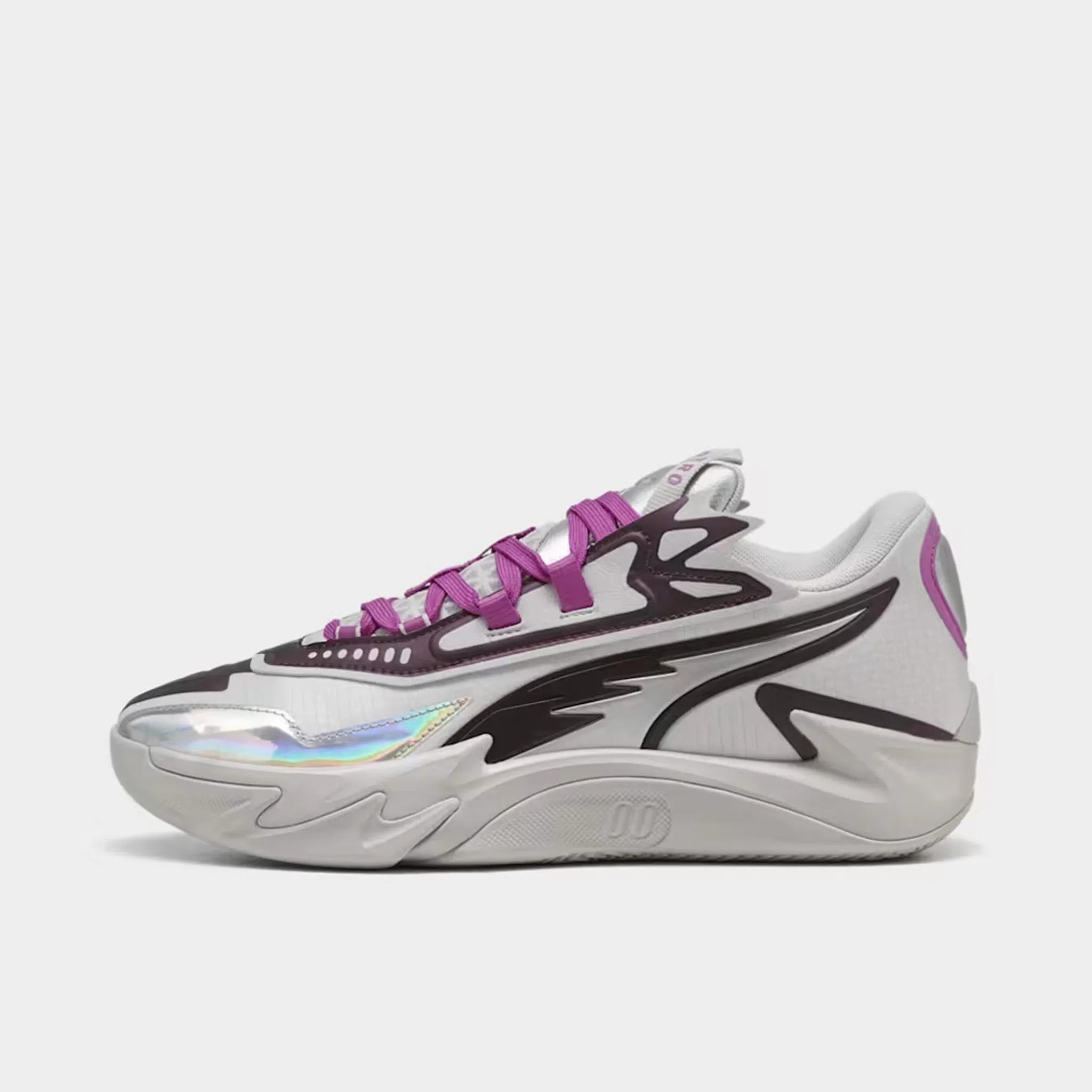 PUMA Scoot Zeros II "Sterling" Feather Gray / Wild Berry sold by JD Sports