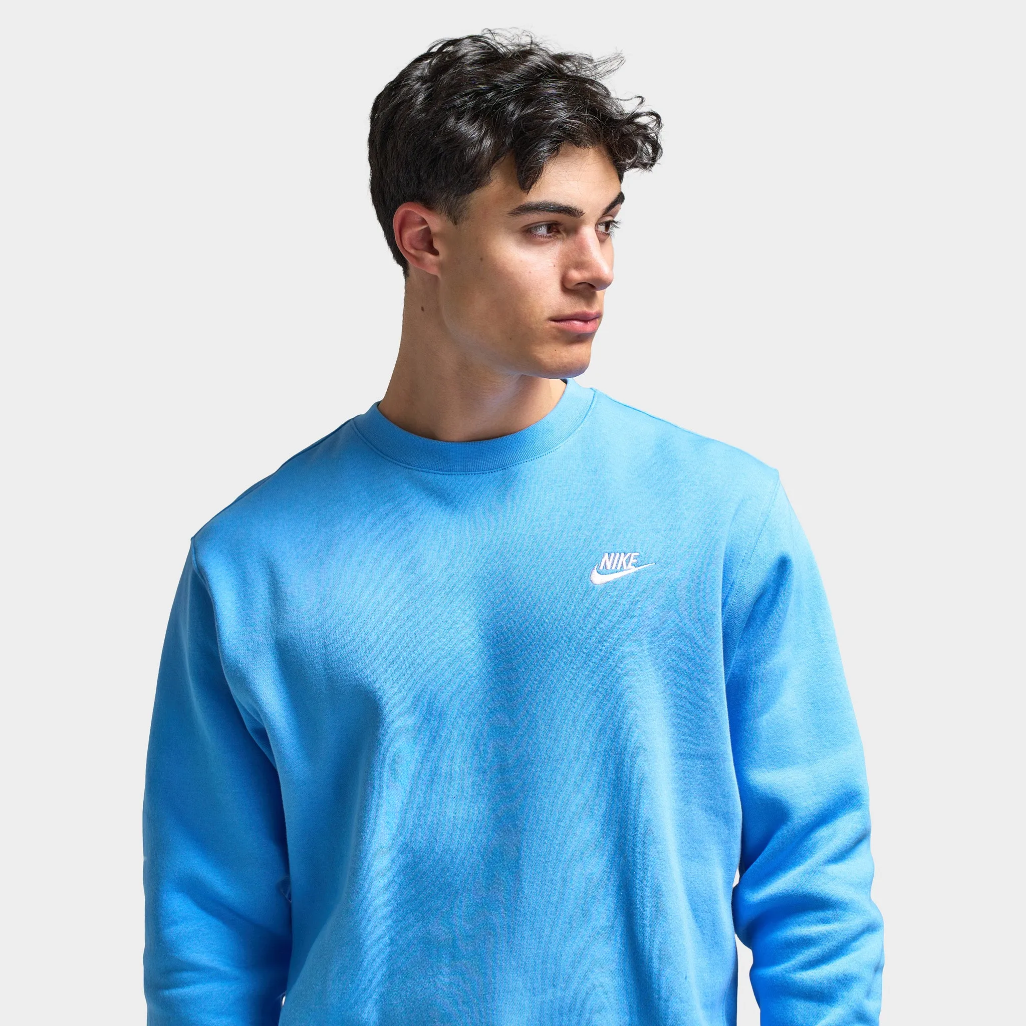 Nike Sportswear Club Crew Neck University Blue / White sold by JD Sports product image thumbnail 3