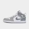 Jordan 1 Mid SE PS White / Cool Grey - Medium Grey sold by JD Sports