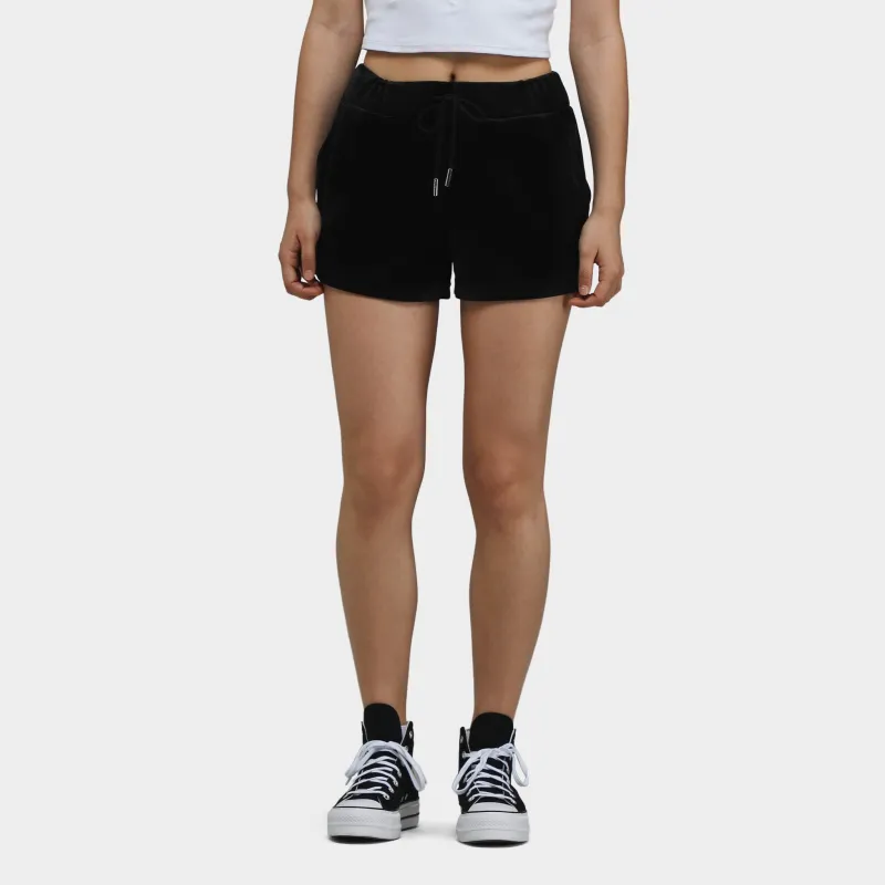 Juicy Couture Women's Classic Velour Shorts / Liquorice sold by JD Sports