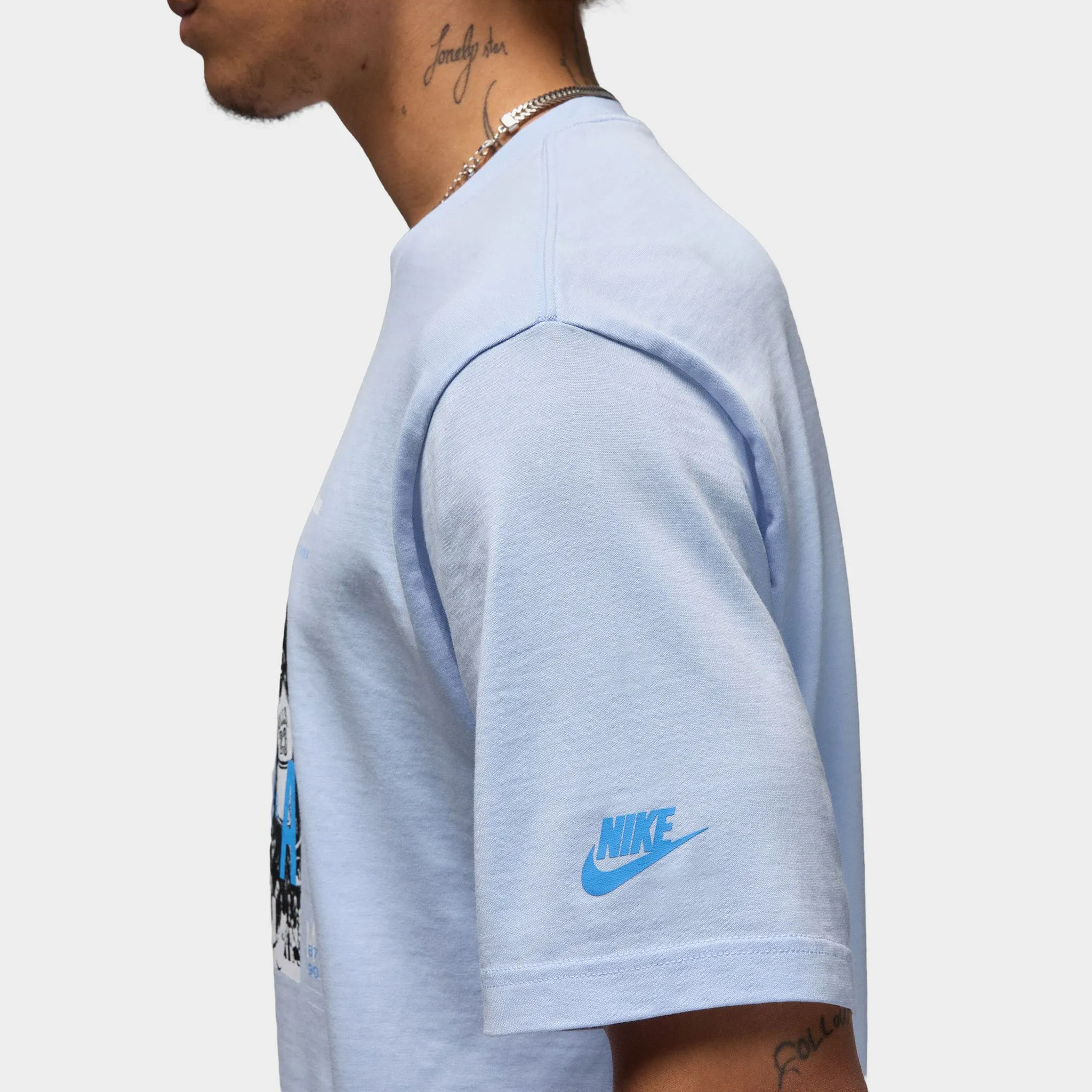 Jordan Reissue Graphic T-Shirt Hydrogen Blue / White sold by JD Sports product image thumbnail 5