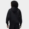 Jordan Brooklyn Oversized Graphic Pullover Hoodie Black / Gym Red sold by JD Sports