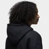 Jordan Brooklyn Oversized Graphic Pullover Hoodie Black / Gym Red sold by JD Sports