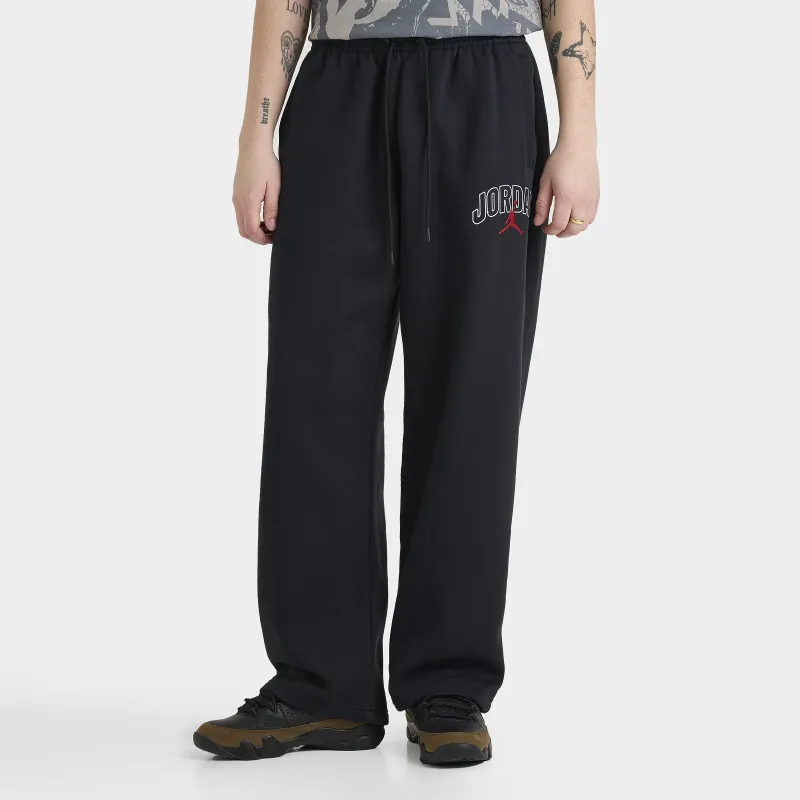 Jordan Brooklyn Oversized Graphic Pants Black / Gym Red sold by JD Sports
