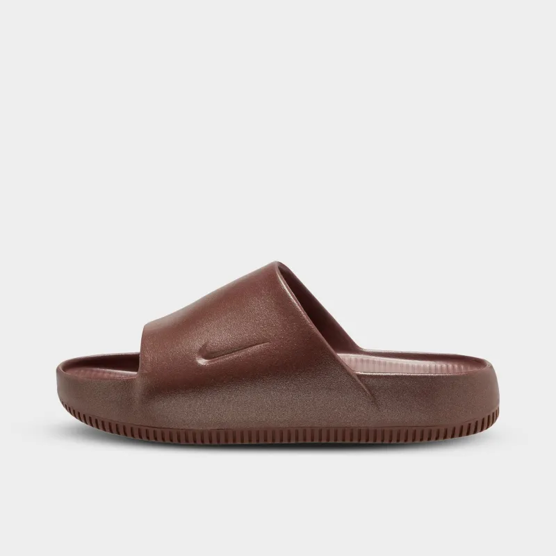Nike Women's Calm Slide / Red Sepia made by Nike