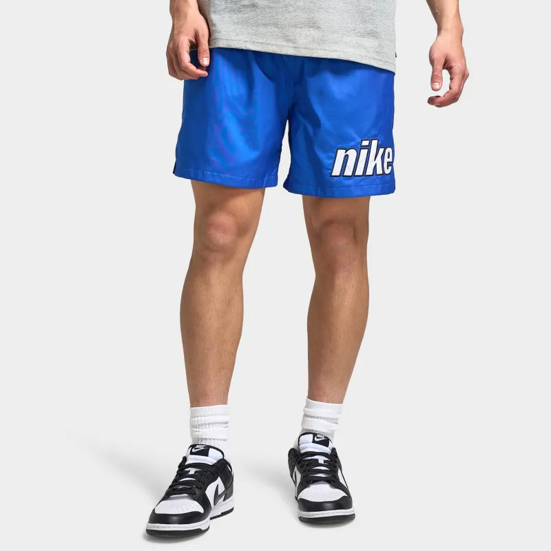Nike Club Flow Shorts Block 2.0 Game Royal / White sold by JD Sports