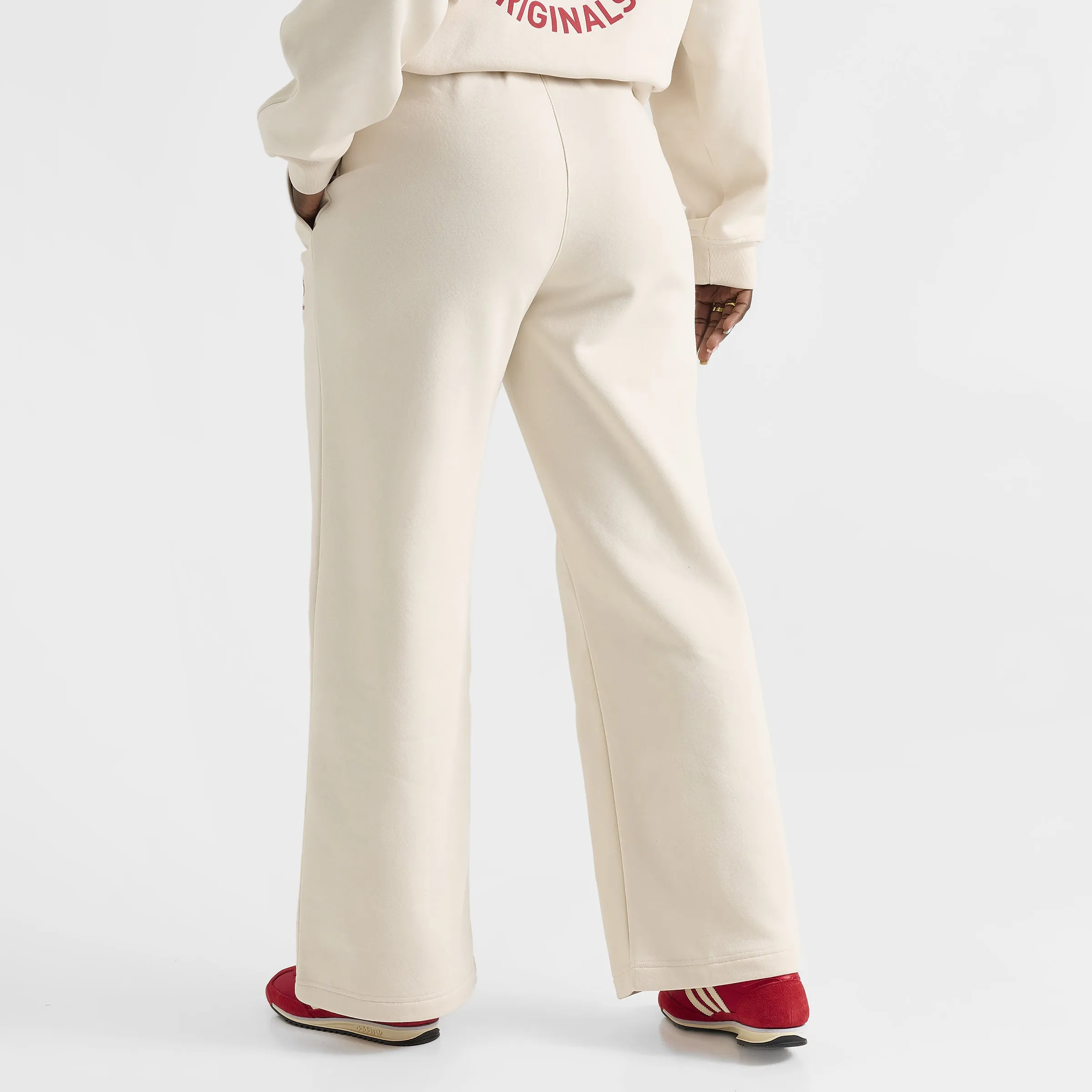 Adidas Women's Cherry Wide Leg Pant / Wonder White sold by JD Sports product image thumbnail 2