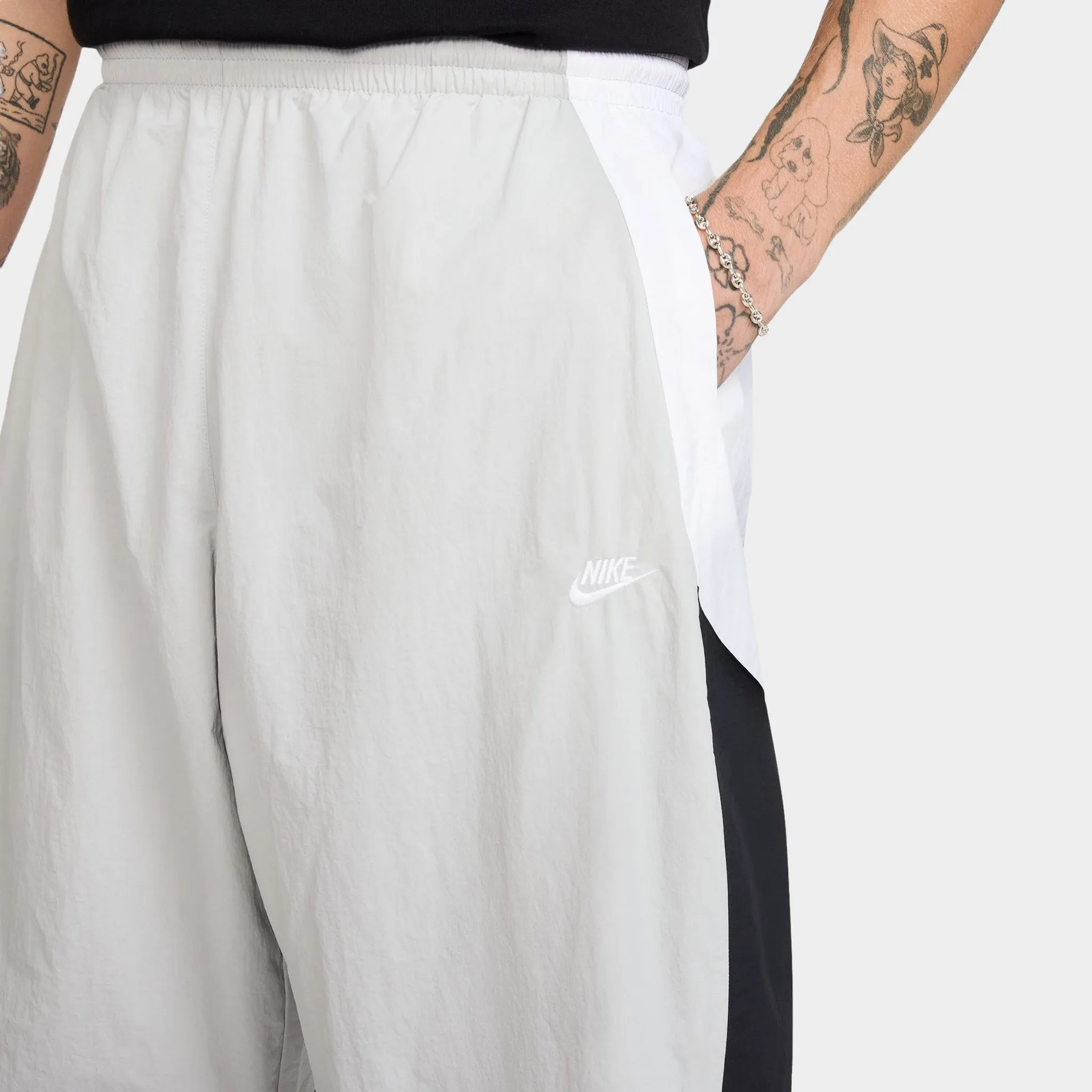 Nike Club Woven Track Pants Lt Smoke Grey / White - Black sold by JD Sports product image thumbnail 3