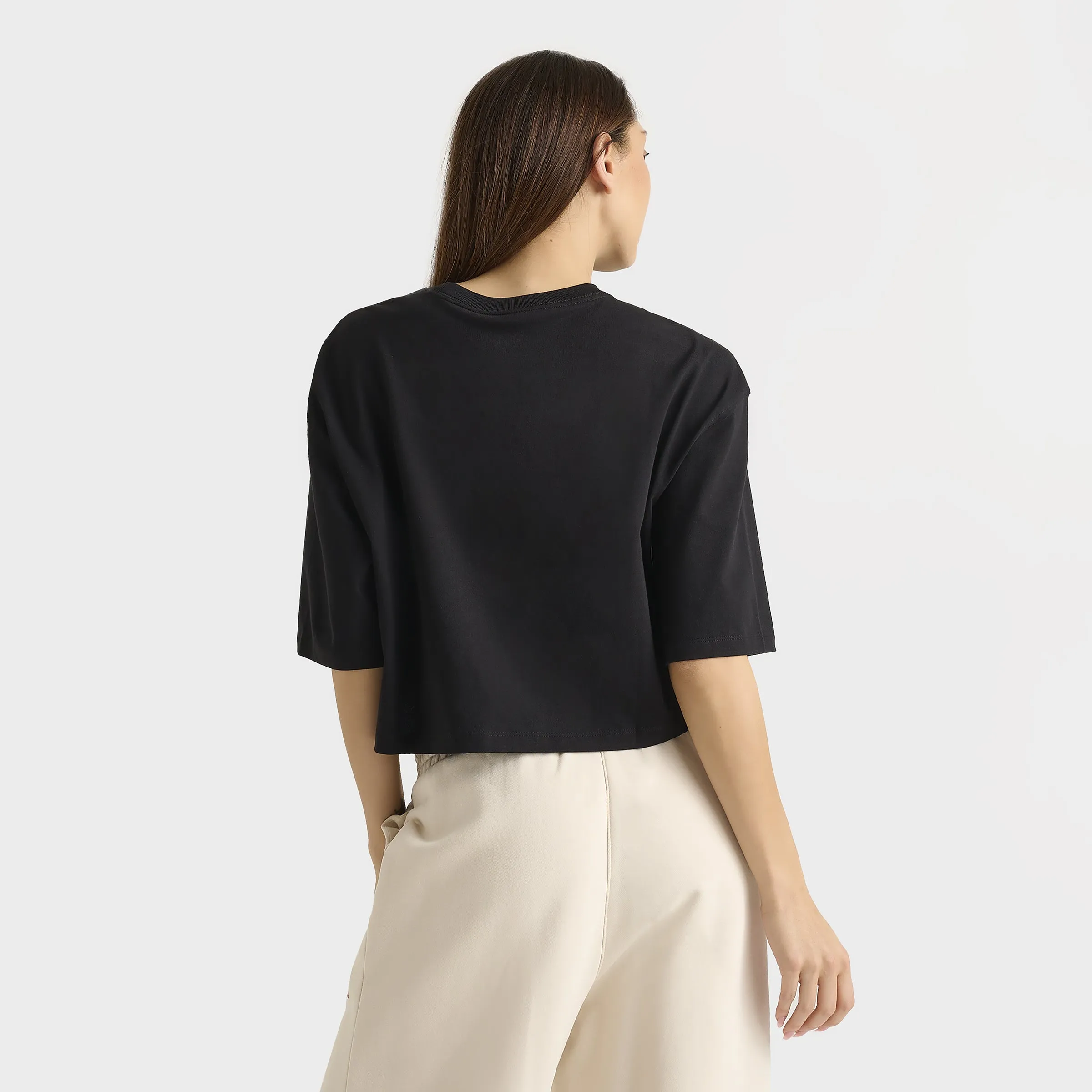 adidas Women's Essentials Crop Tee / Black sold by JD Sports product image thumbnail 2