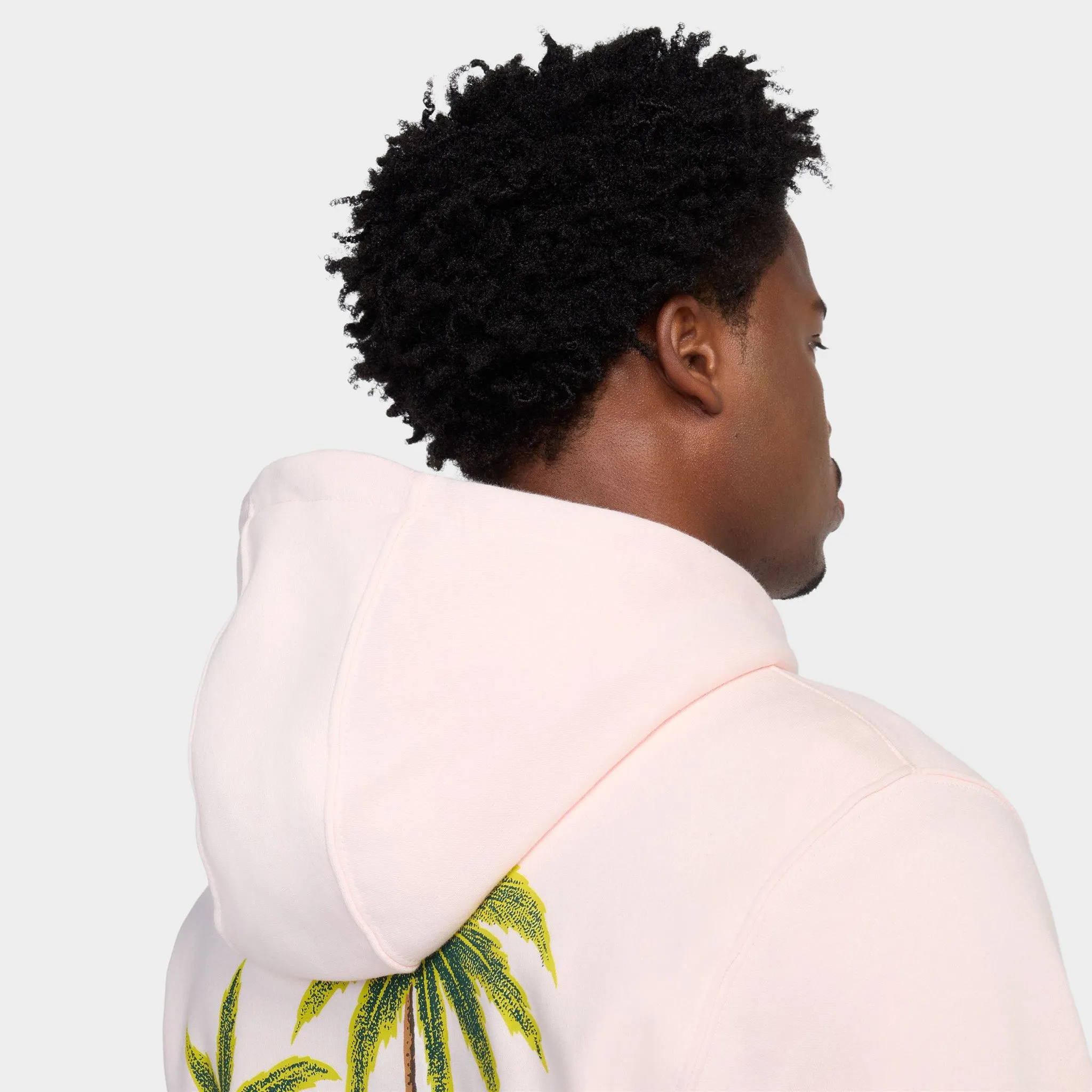 Nike Club Full Zip Hoodie Sweet Light Soft Pink / Dark Raisin sold by JD Sports product image thumbnail 5