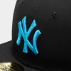 New Era New York Yankees 59Fifty Cap Black / Blue Fanatic sold by JD Sports