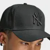 New Era New York Yankees 9FORTY A-Frame Snapback Black / Black sold by JD Sports
