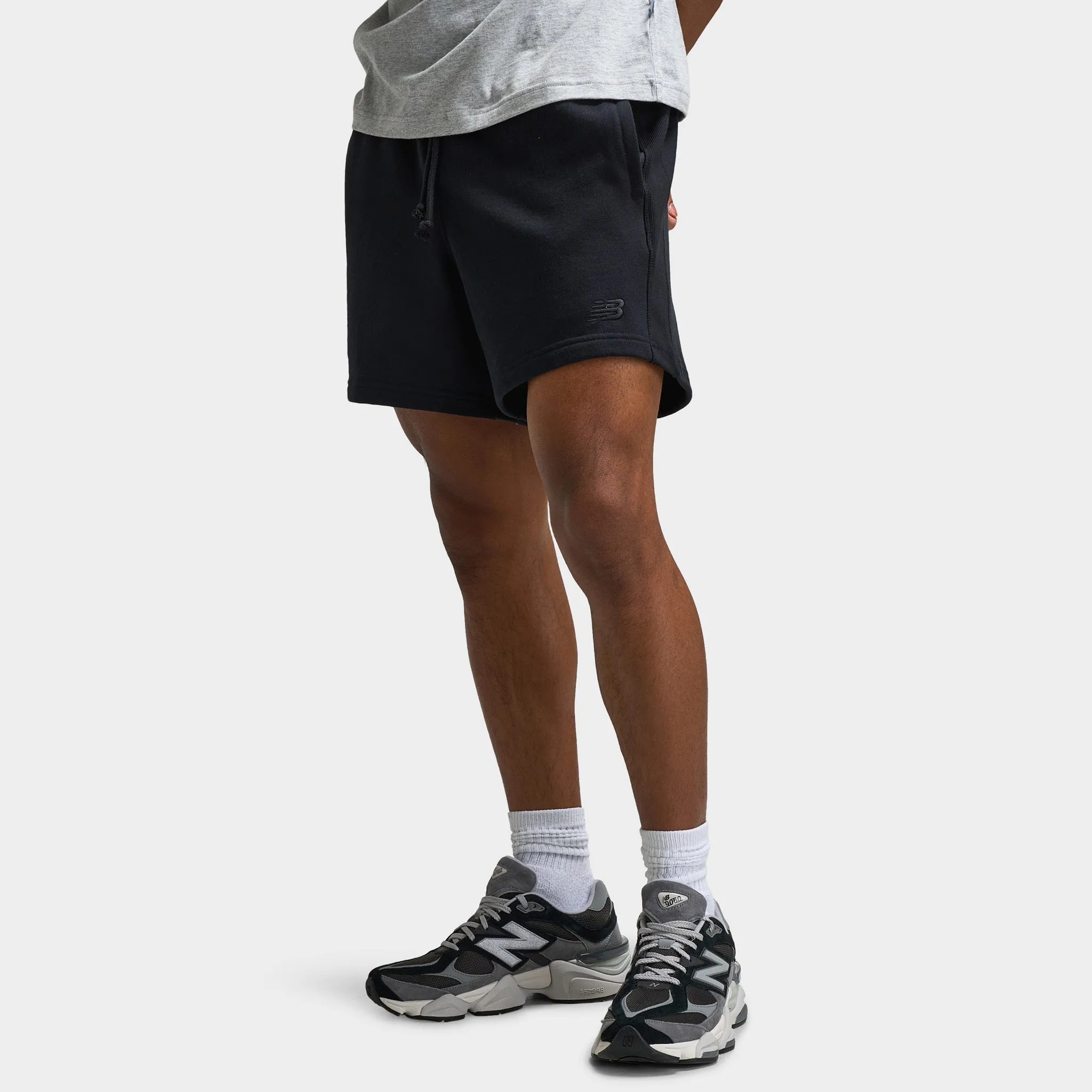 New Balance Athletics French Terry 5" Shorts / Black sold by JD Sports product image thumbnail 3