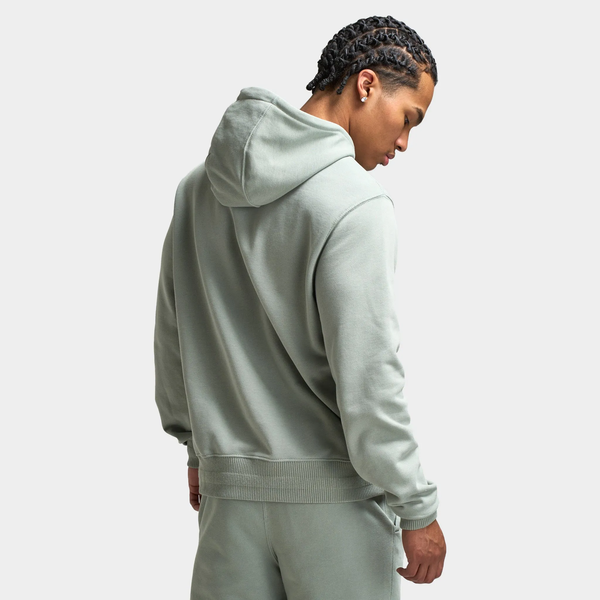 Nike Club Hoodie Refined Jade Horizon / Sail sold by JD Sports product image thumbnail 2