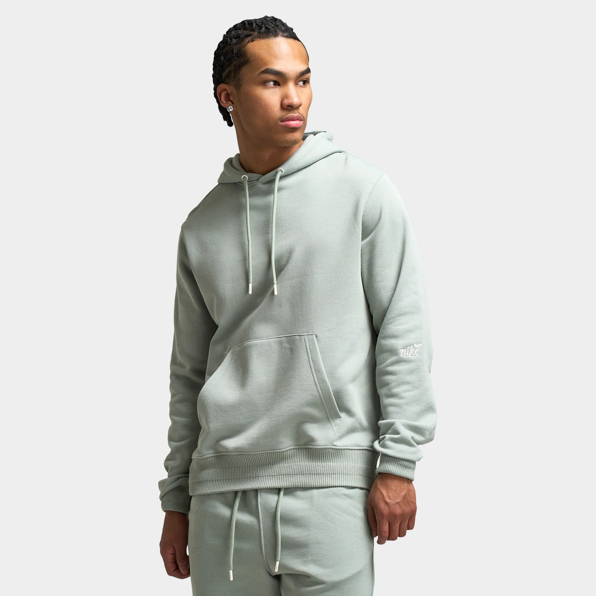 Nike Club Hoodie Refined Jade Horizon / Sail sold by JD Sports