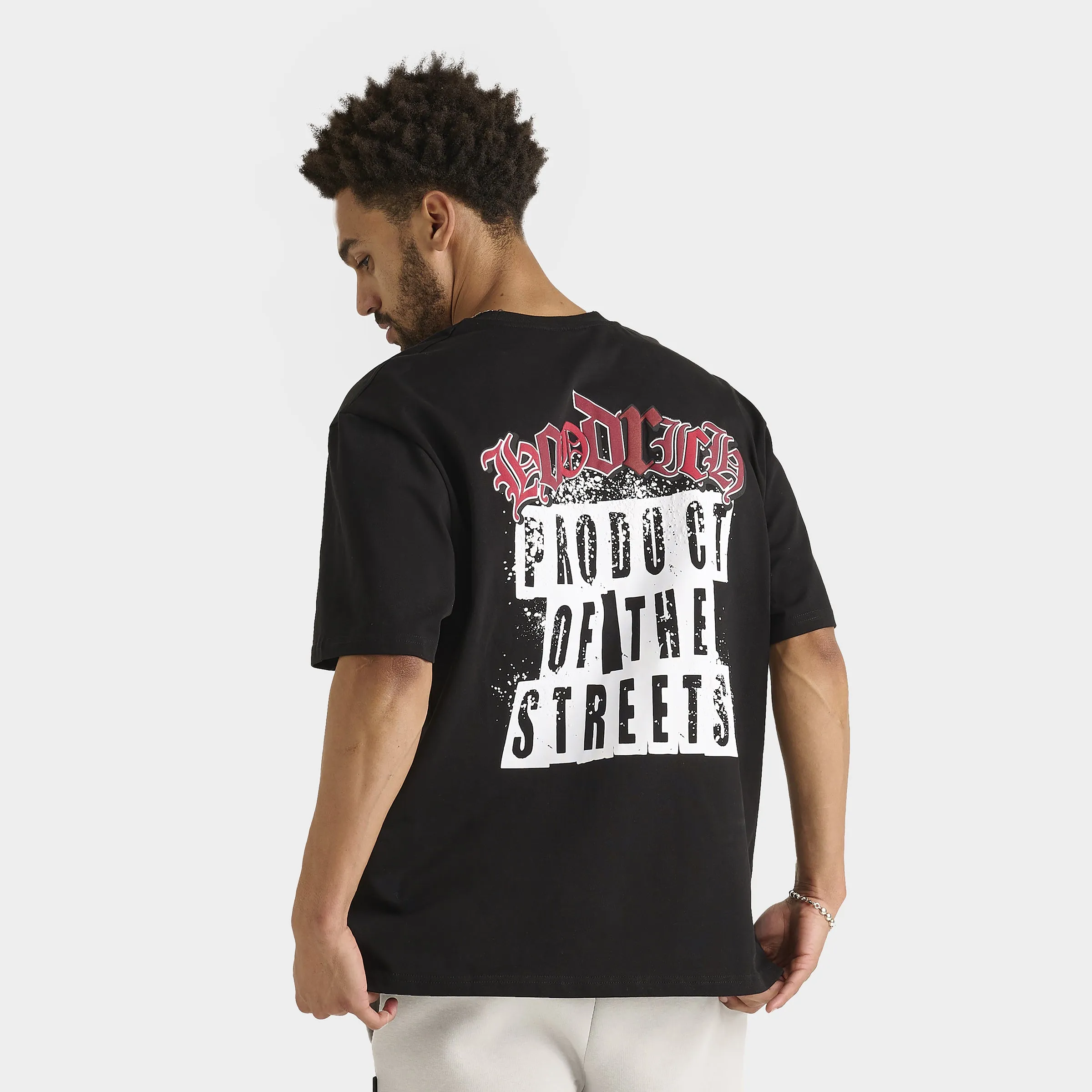 Hoodrich Crown Graphic T-Shirt Black / Lychee sold by JD Sports product image thumbnail 2