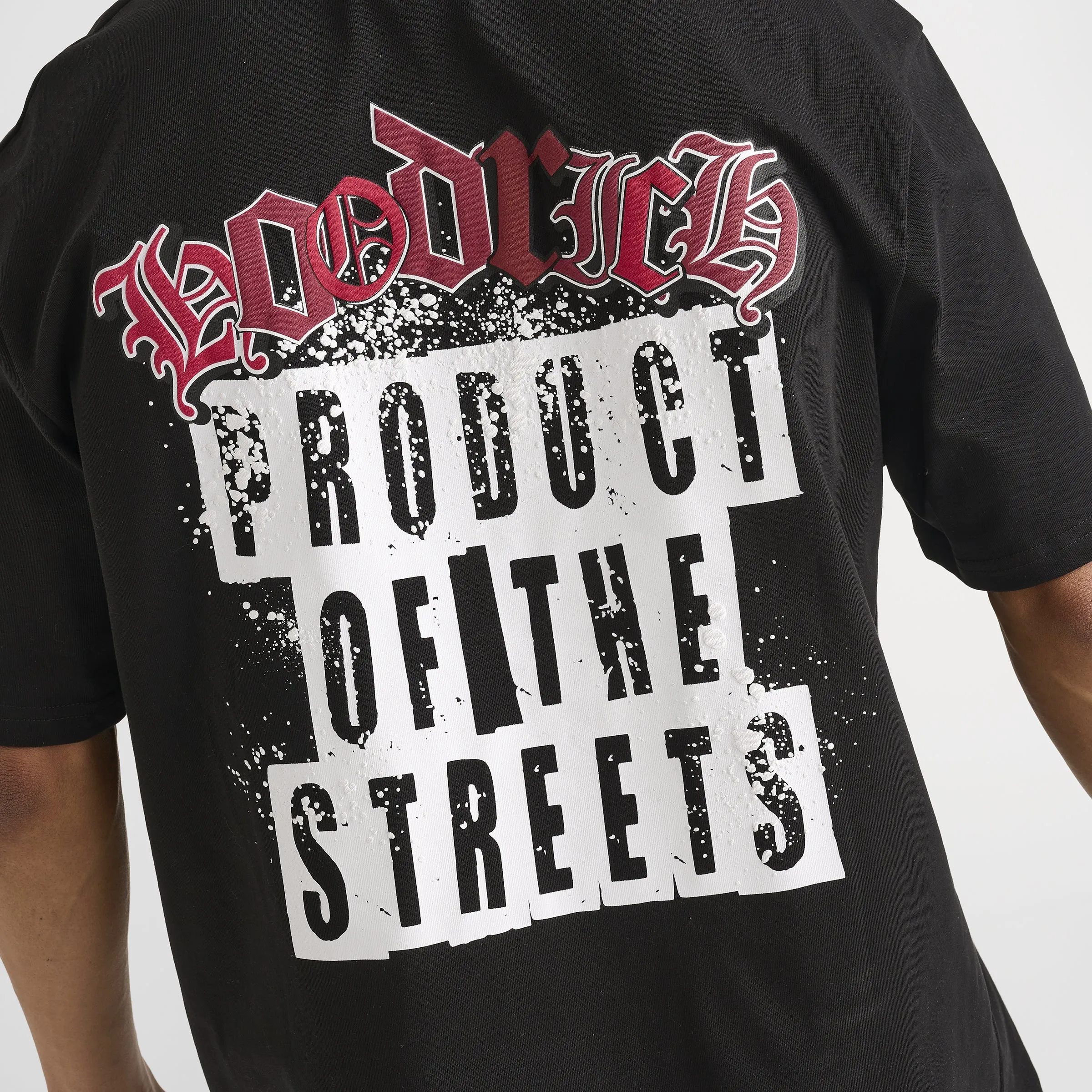 Hoodrich Crown Graphic T-Shirt Black / Lychee sold by JD Sports product image thumbnail 4
