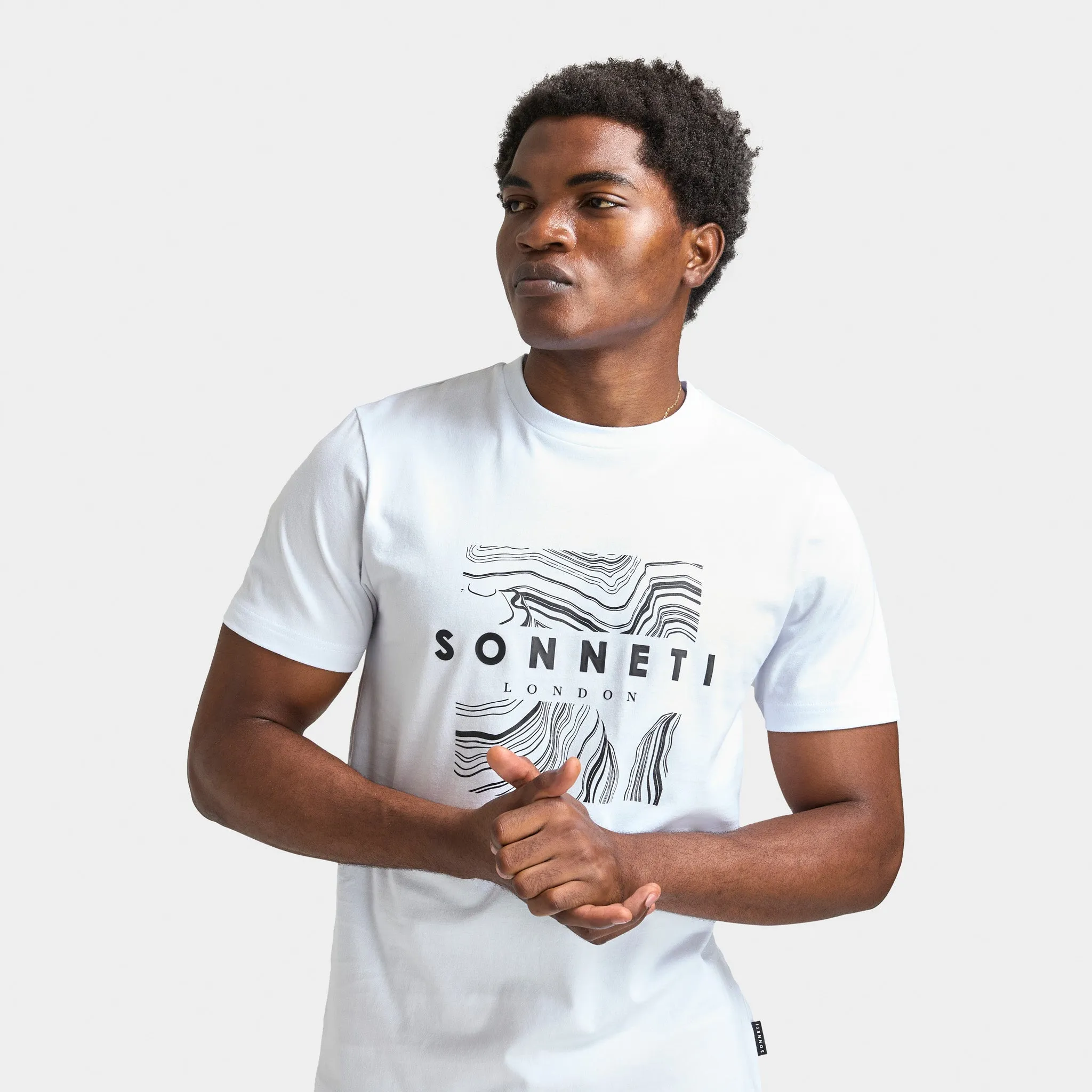Sonneti Cruise T-Shirt / Optic White sold by JD Sports product image thumbnail 3