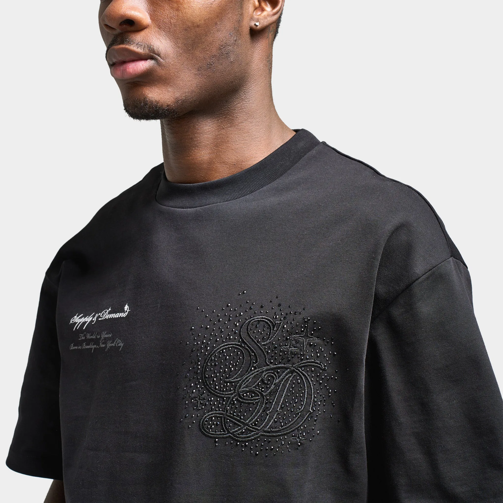 Supply & Demand Klink Graphic T-Shirt / Black sold by JD Sports product image thumbnail 3