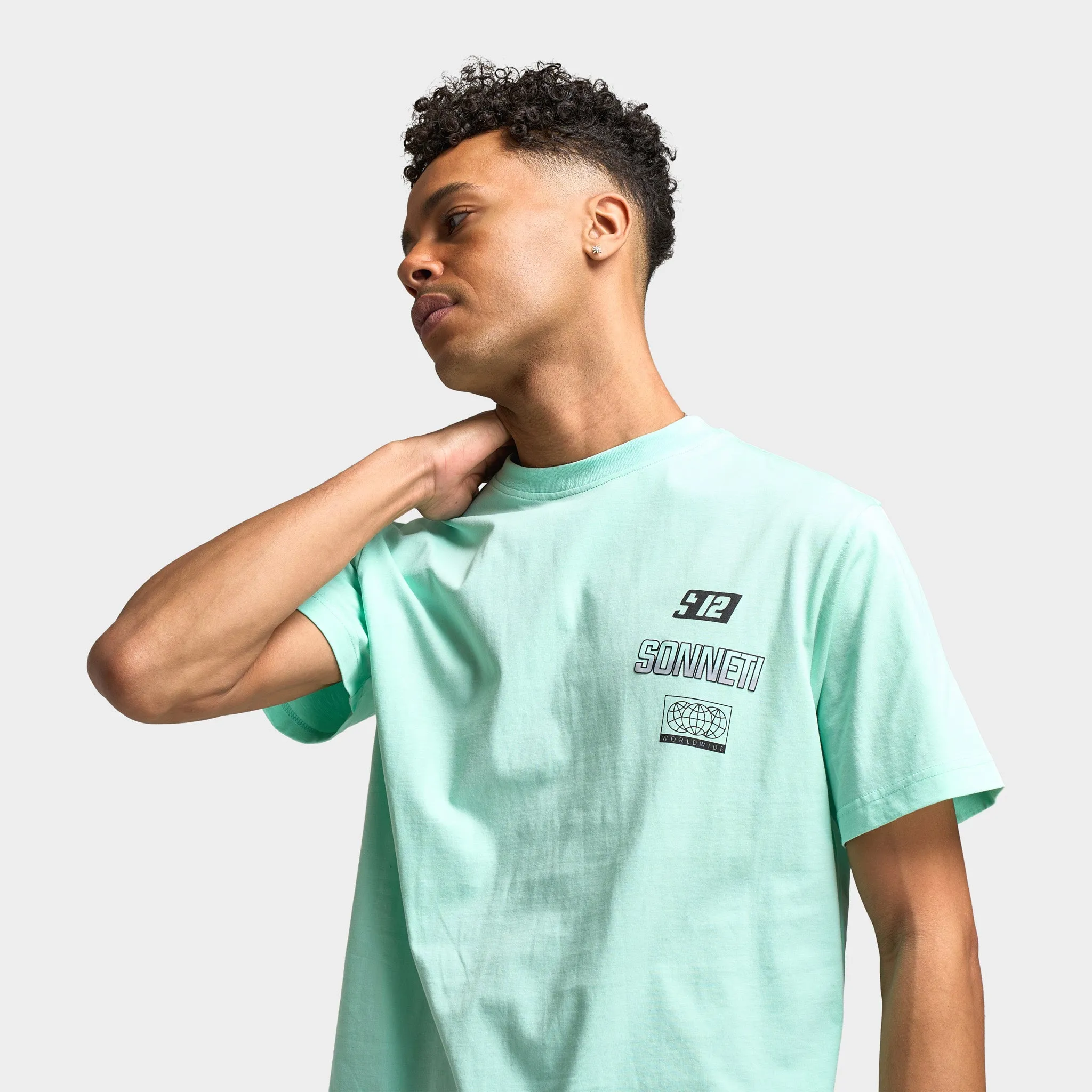 Sonneti Logan Graphic T-Shirt / Beach Glass sold by JD Sports product image thumbnail 3