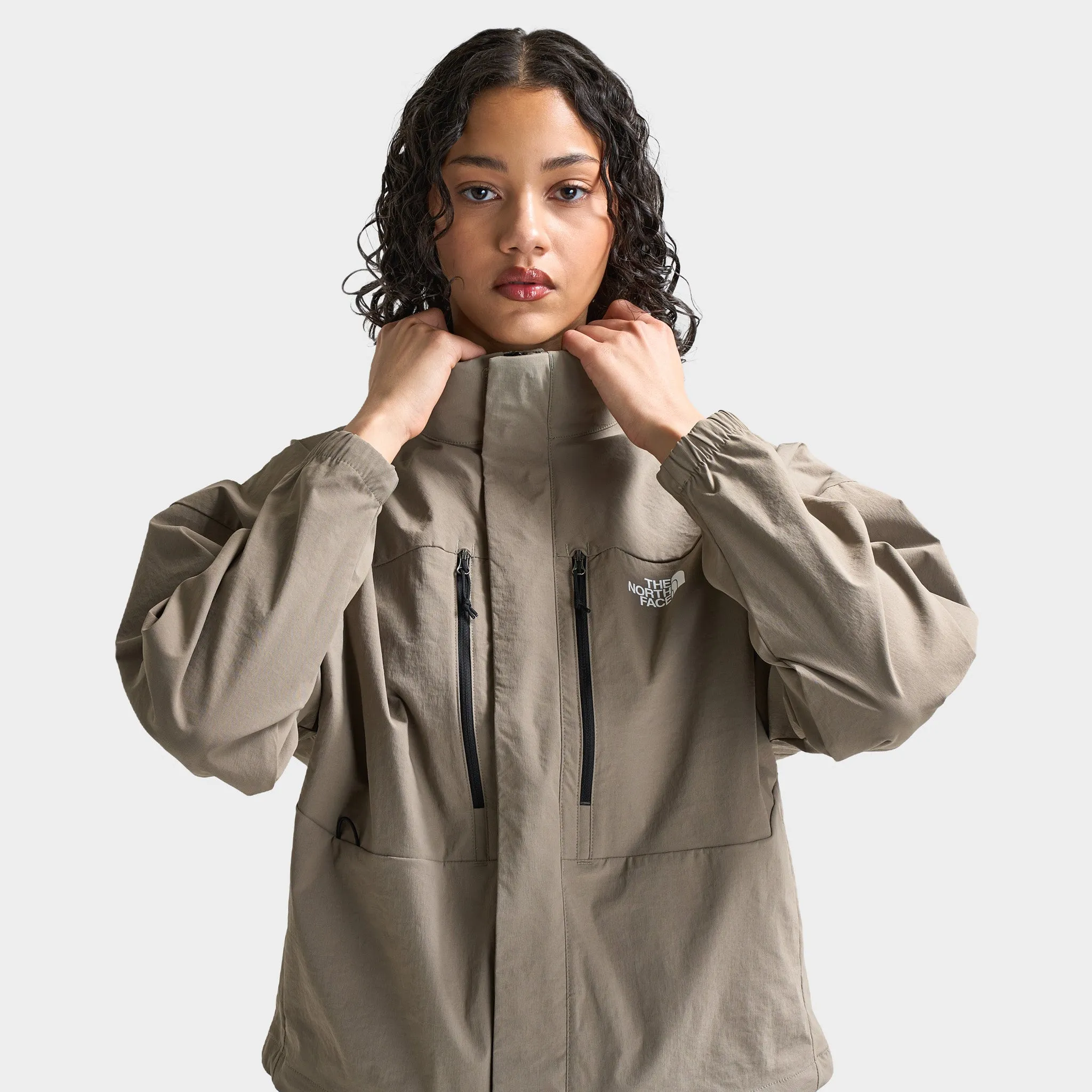 The North Face Women's Cargo Wind Jacket / Brown sold by JD Sports product image thumbnail 4