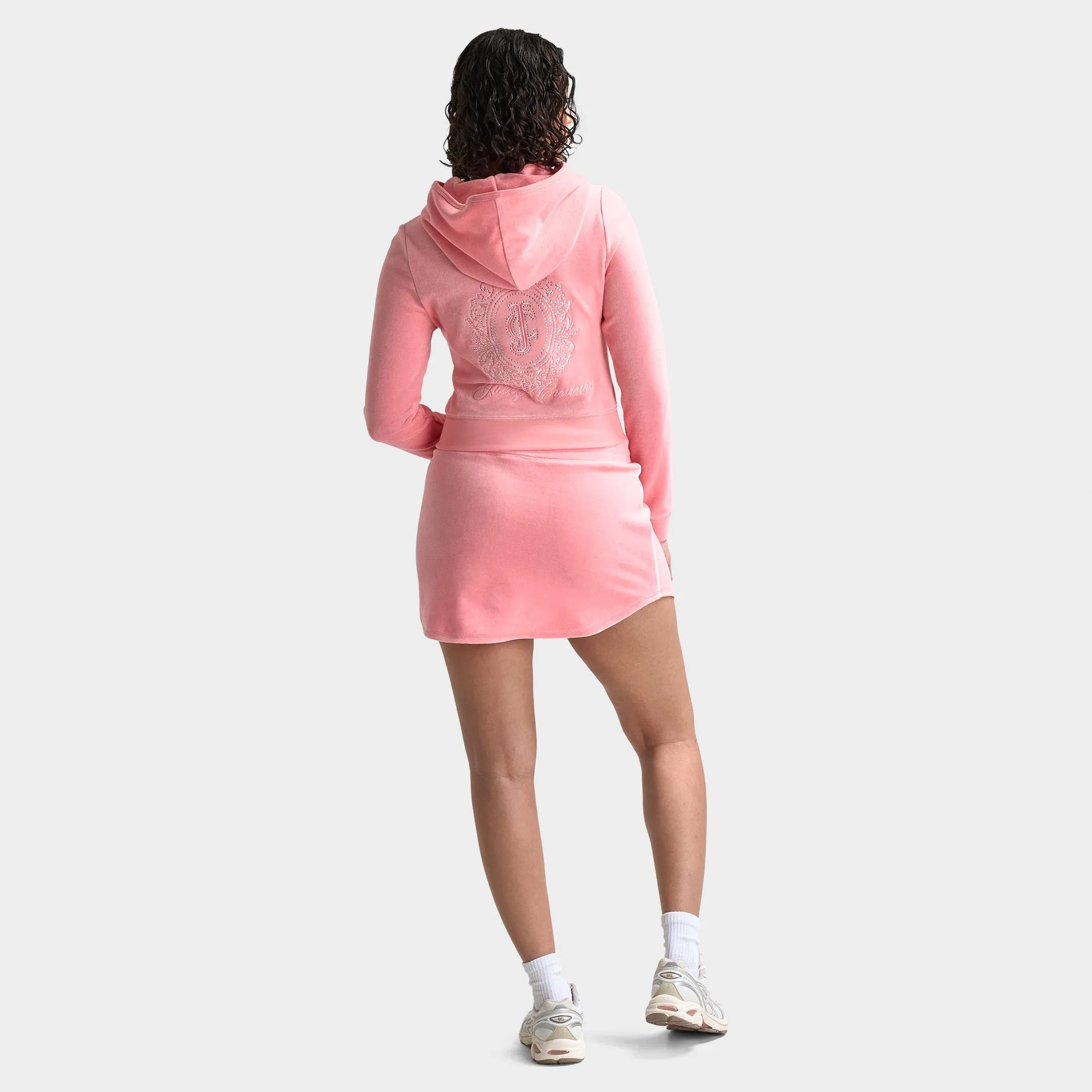 Juicy Couture Women's Heritage Cropped Track Jacket / Strawberry Ice sold by JD Sports product image thumbnail 5