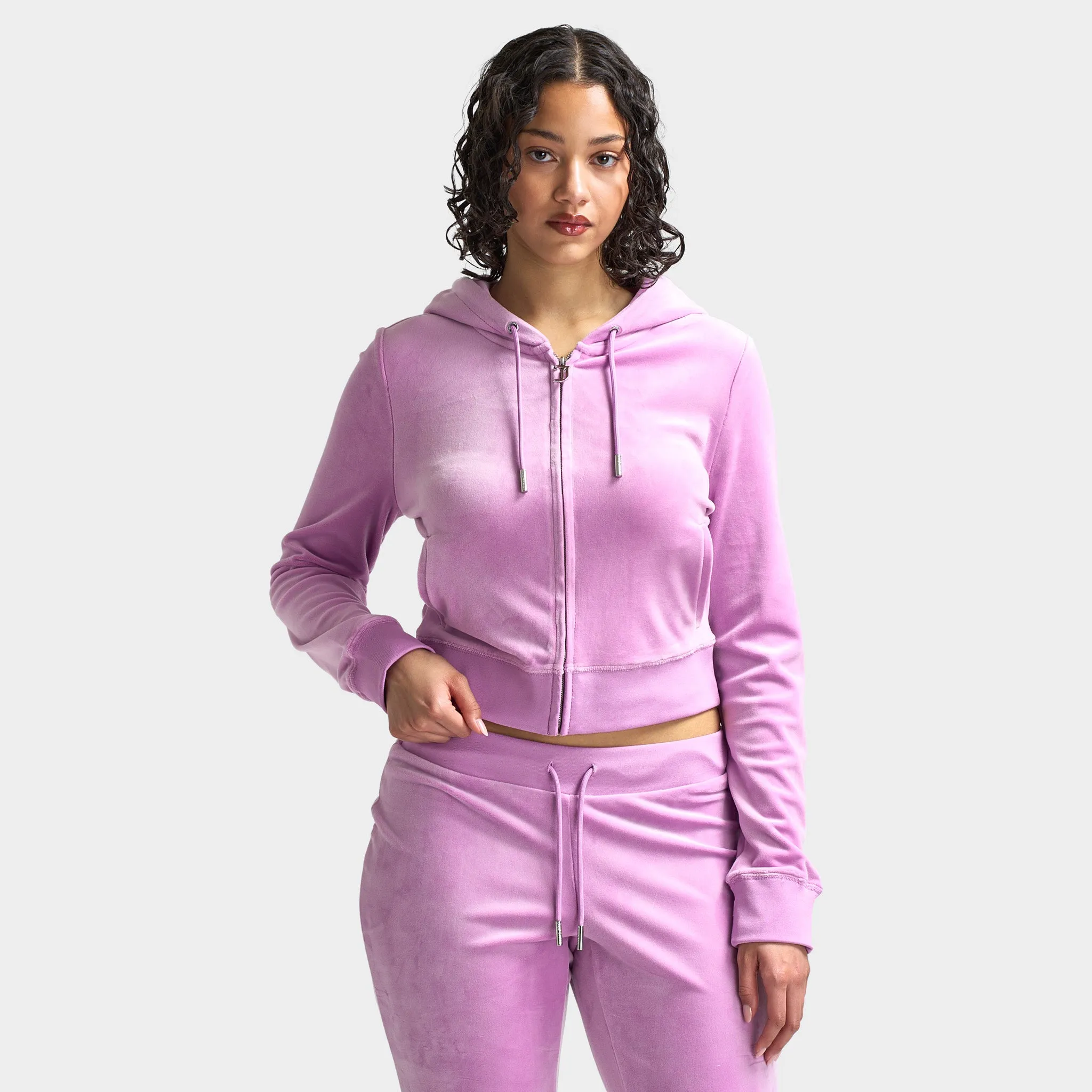 Juicy Couture Women's Classic Velour Shorts / Violet Tulle sold by JD Sports