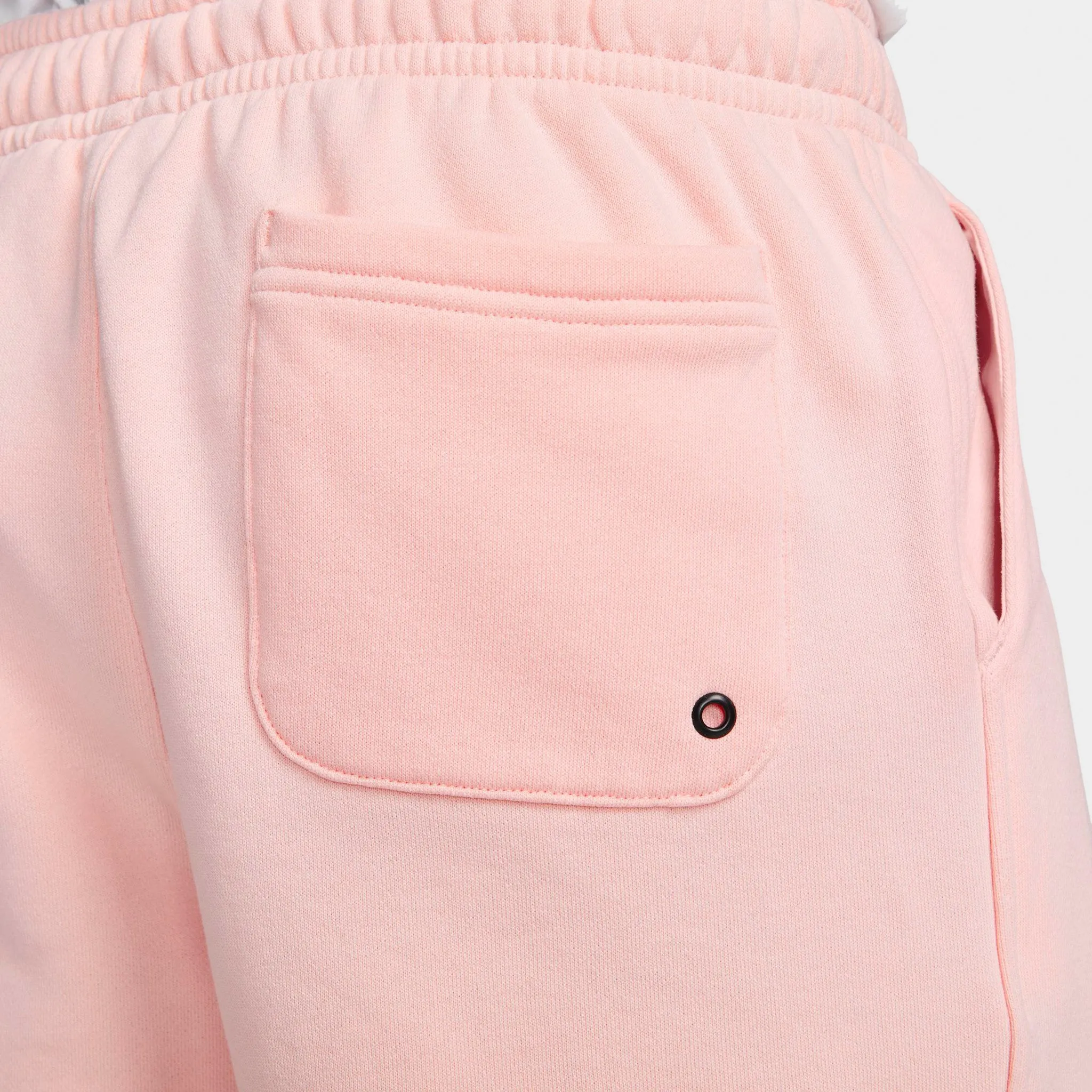 Nike Club French Terry Flow Shorts Pink Bloom / White - White sold by JD Sports product image thumbnail 4