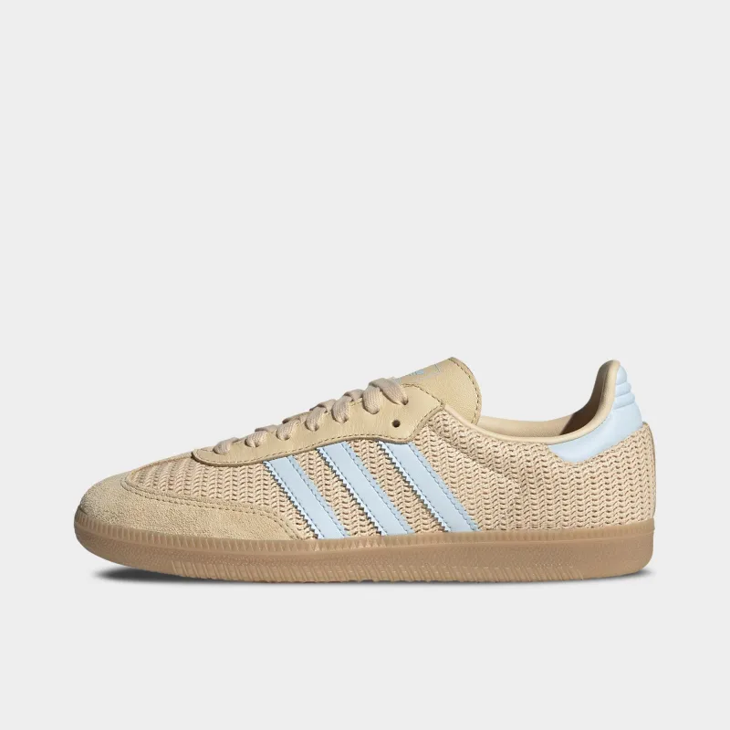adidas Women's Samba OG Sand Strata - Sky Tint sold by JD Sports