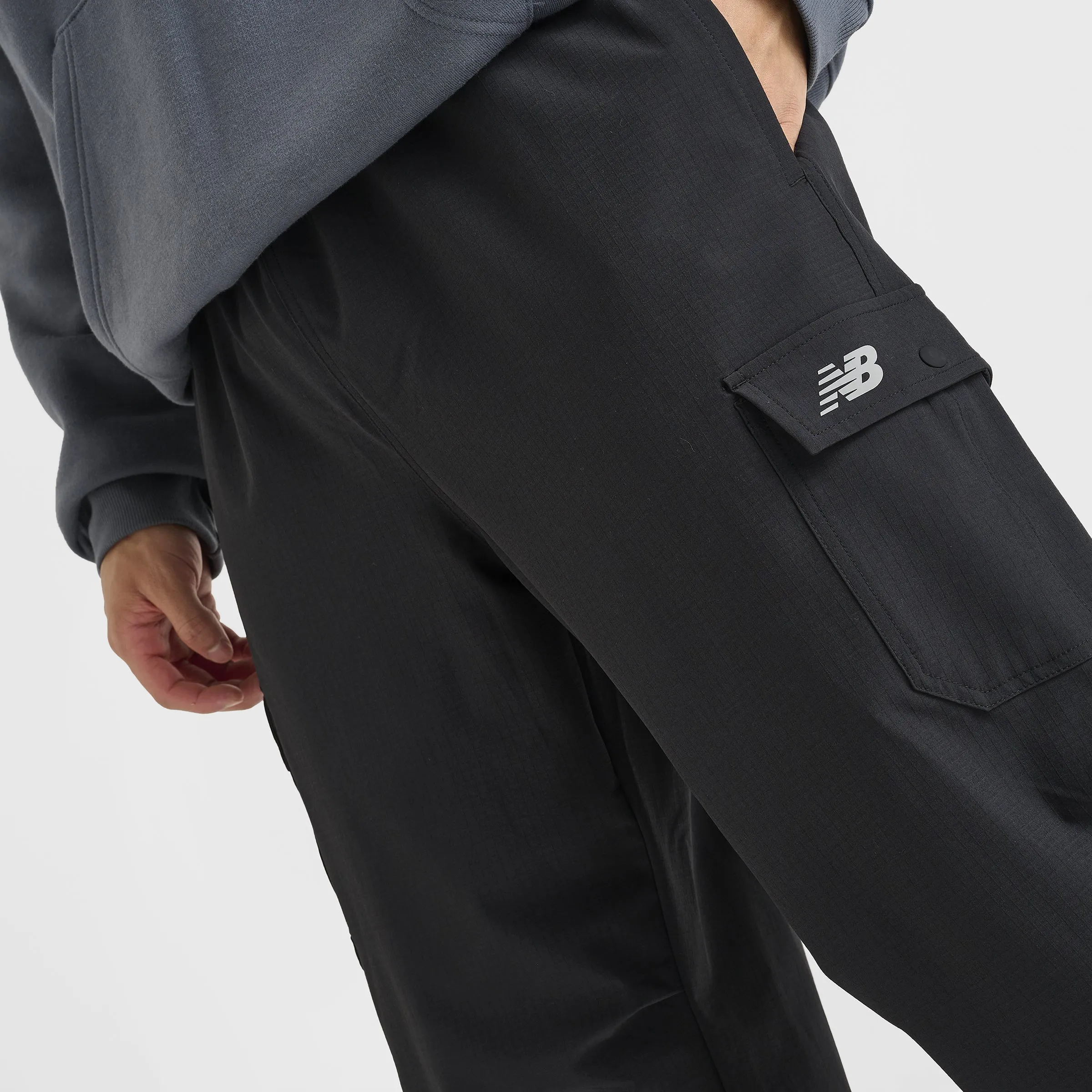New Balance Ripstop Cargo Pants / Black sold by JD Sports product image thumbnail 4