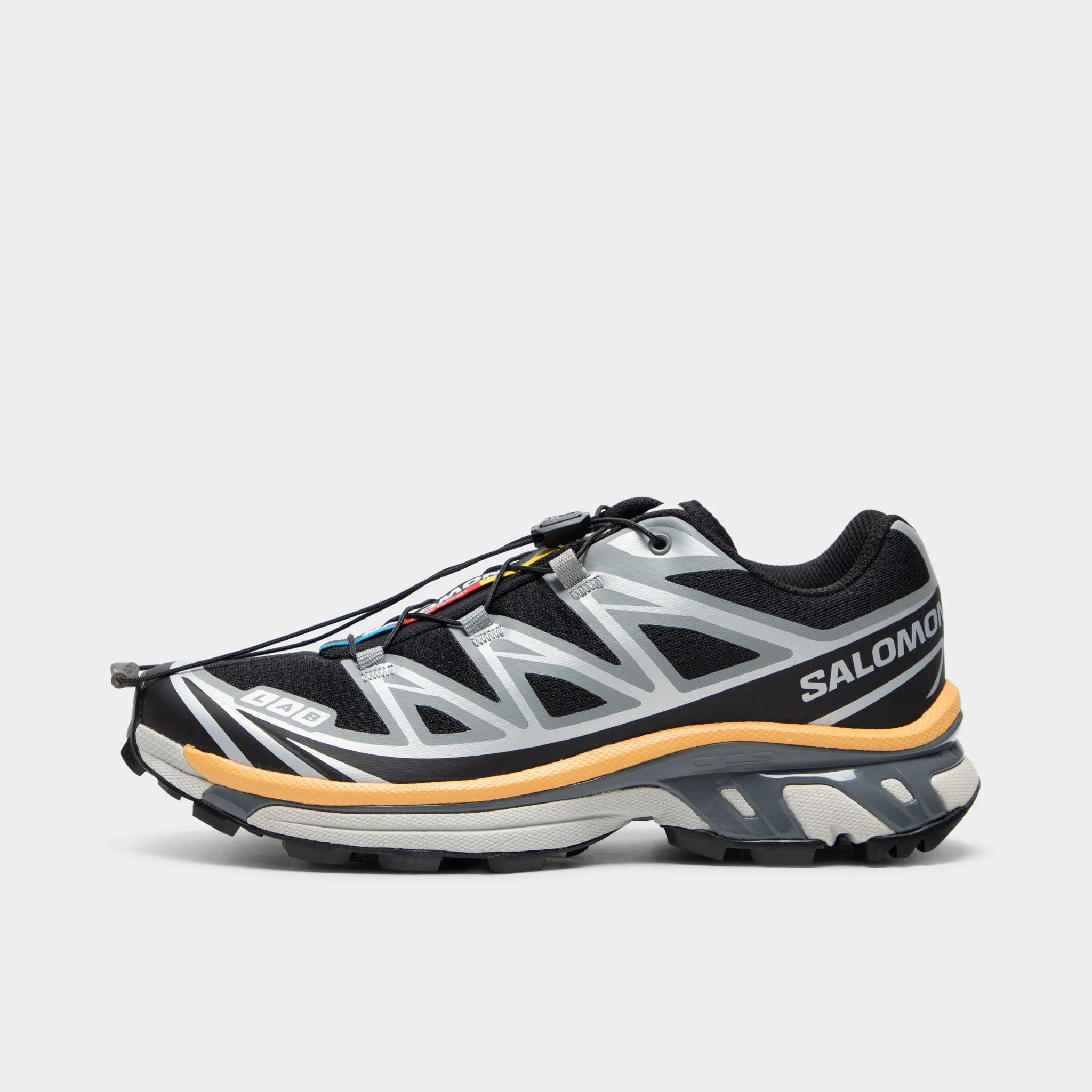 Salomon XT-6 Black / Silver - Warm Apricot sold by JD Sports