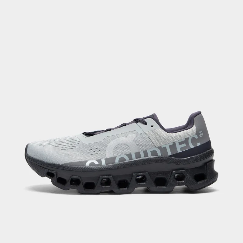 On Cloudmonster 1 Glacier / Black sold by JD Sports