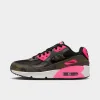 Nike Air Max 90 GS Sequoia / Black - Hyper Pink sold by JD Sports