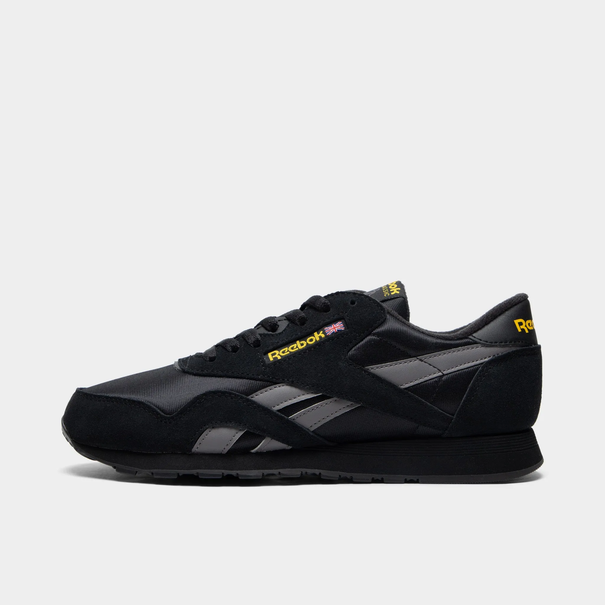 Reebok Classic Nylon Black / Overcast Grey - Golden Haze sold by JD Sports