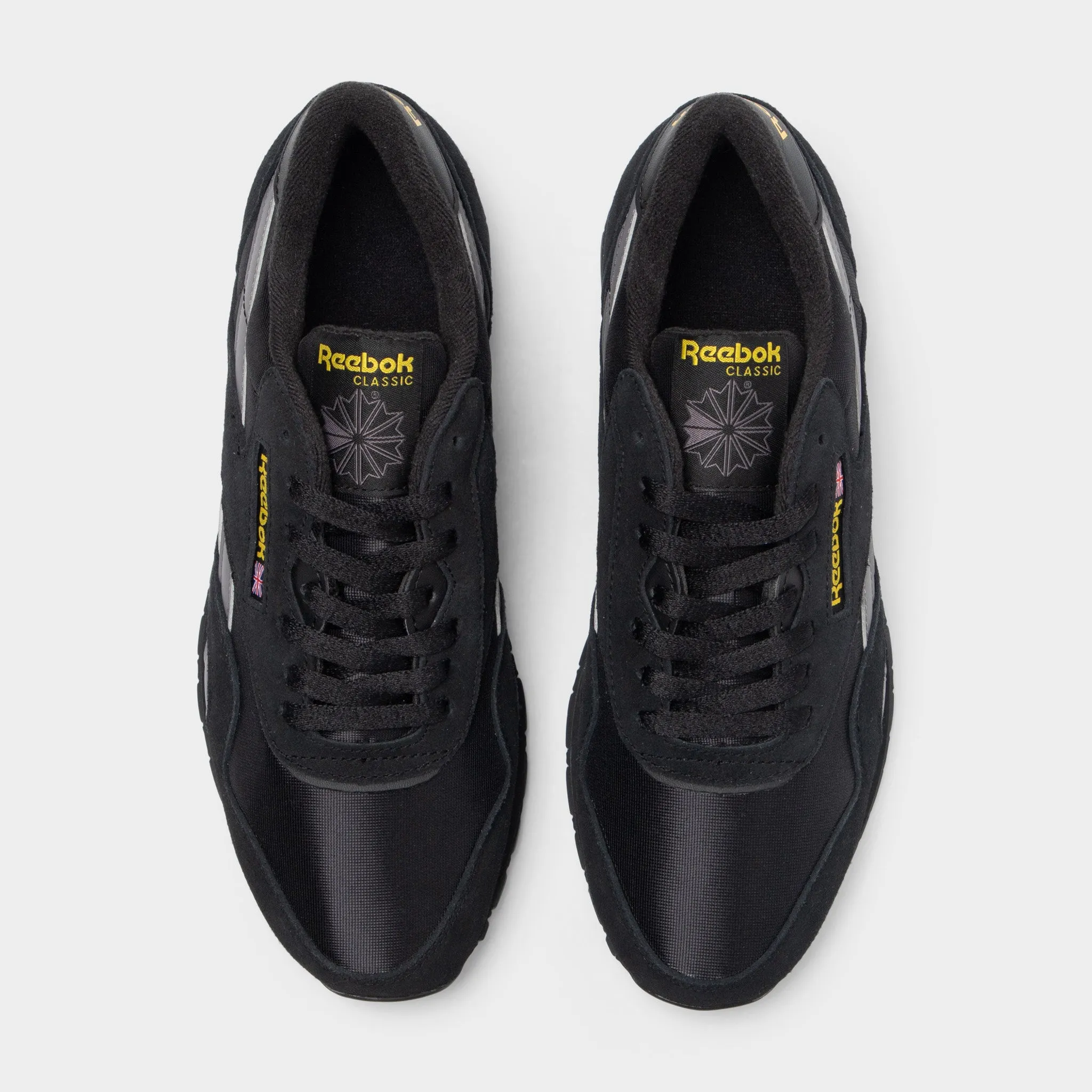Reebok Classic Nylon Black / Overcast Grey - Golden Haze sold by JD Sports product image thumbnail 5