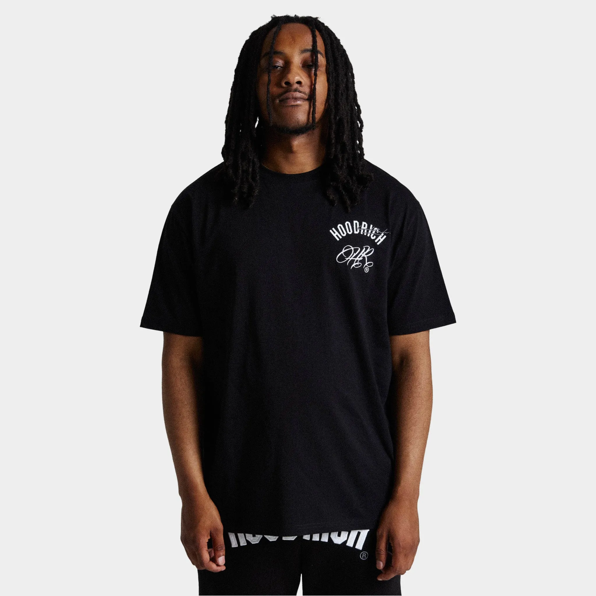 Hoodrich Heat Graphic T-Shirt Black / White - Lava Smoke sold by JD Sports