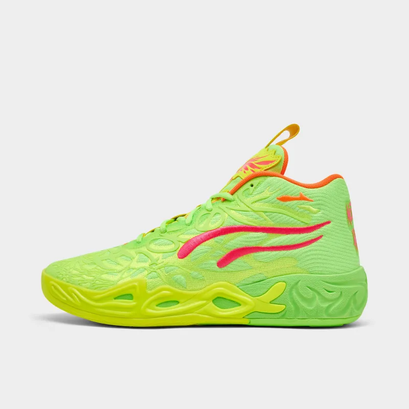 Puma x LaMelo Ball MB.04 Yellow Alert / Green Glare - Pink Alert sold by JD Sports