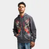 Ed Hardy Dragon Flame Full Zip Hoodie / Charcoal sold by JD Sports