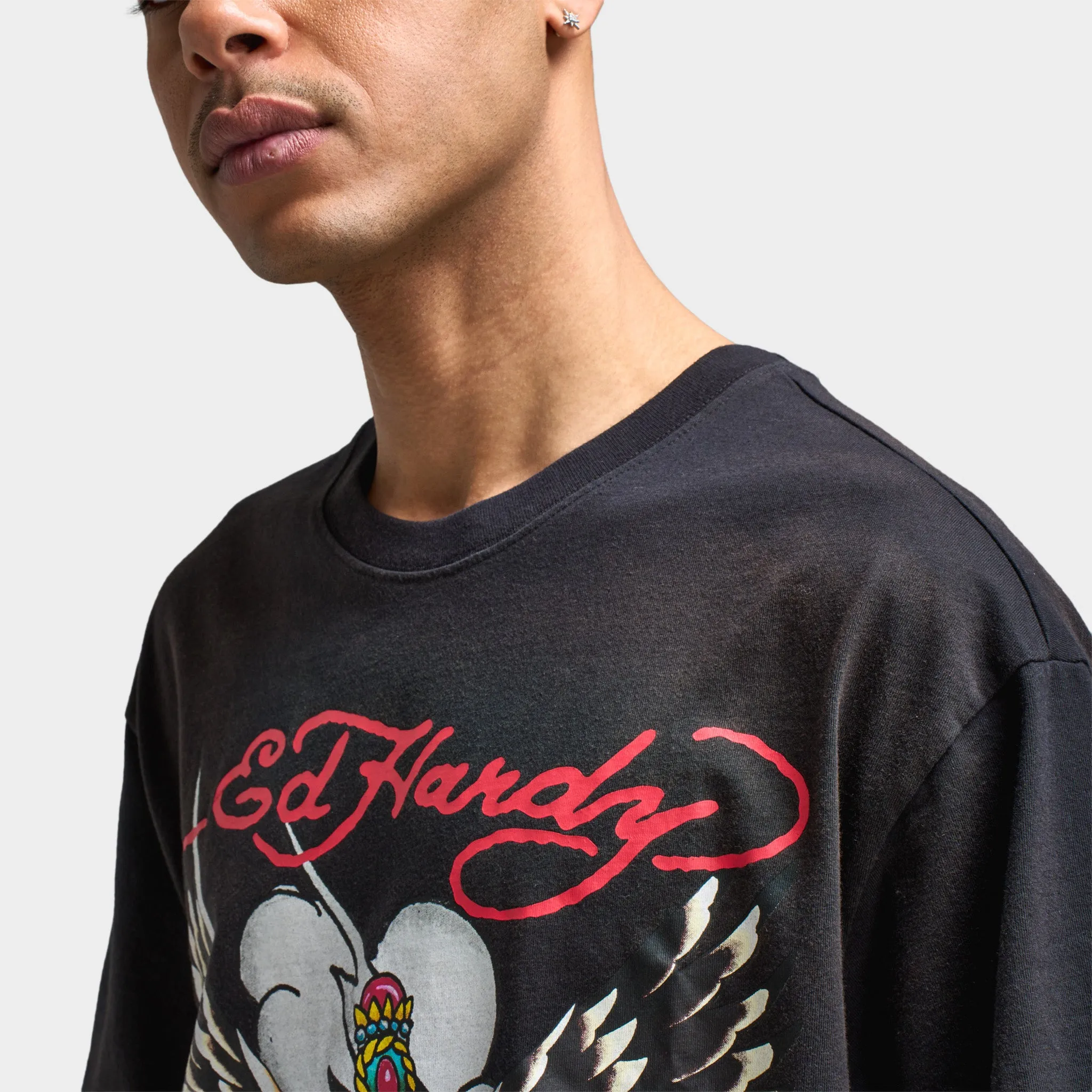 Ed Hardy Vintage '77 Eagle Graphic T-Shirt / Black sold by JD Sports product image thumbnail 3