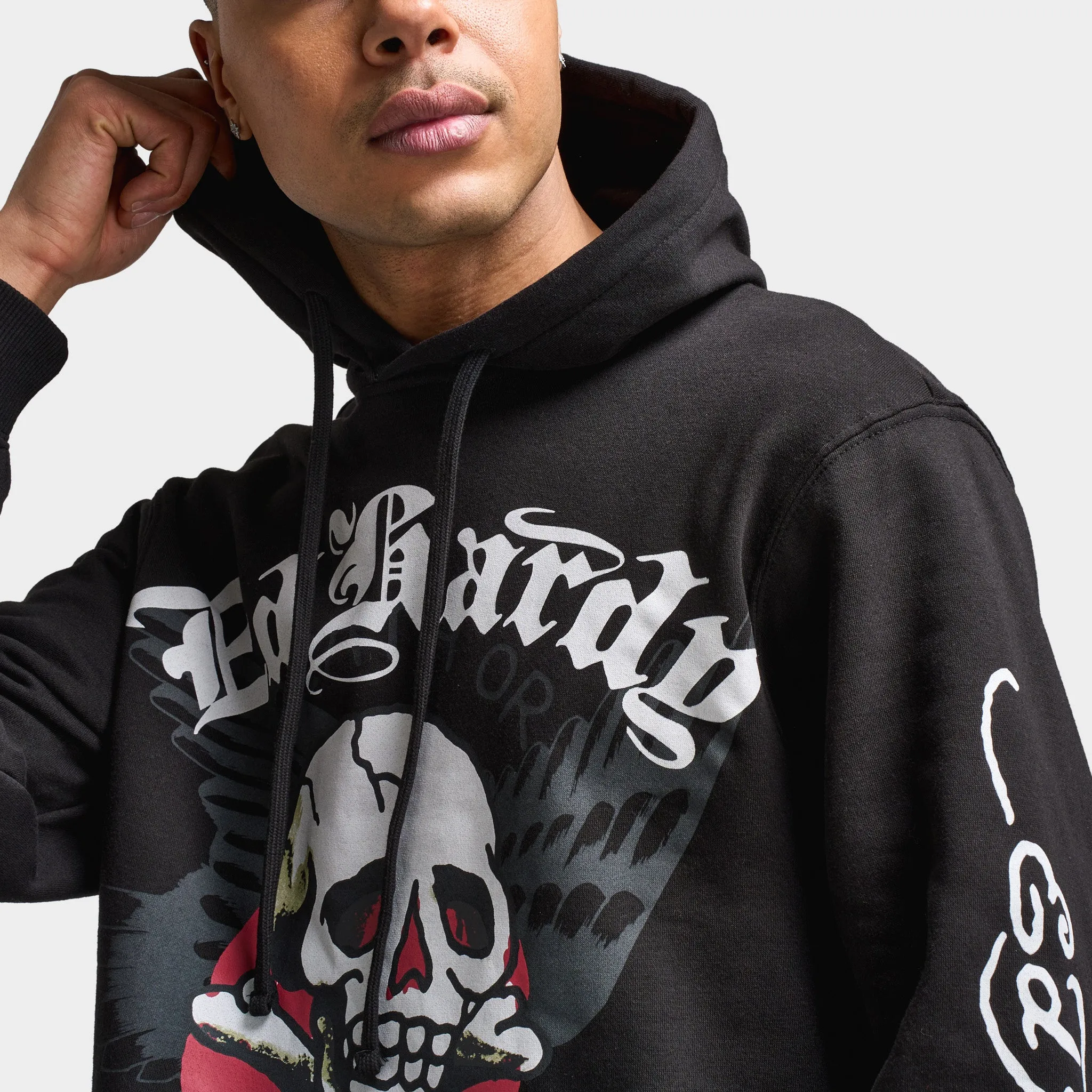 Ed Hardy Skull Pullover Hoodie / Black sold by JD Sports product image thumbnail 3