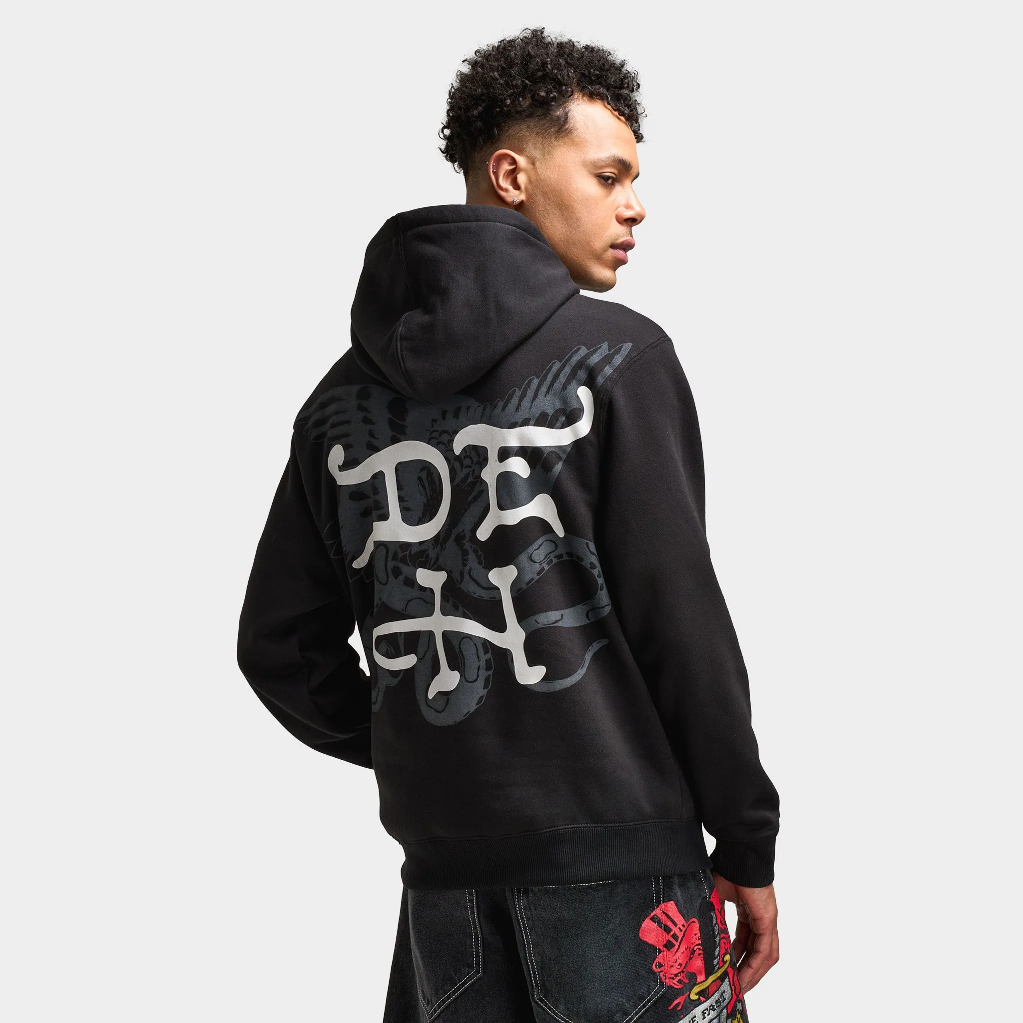 Ed Hardy Skull Pullover Hoodie / Black sold by JD Sports product image thumbnail 2