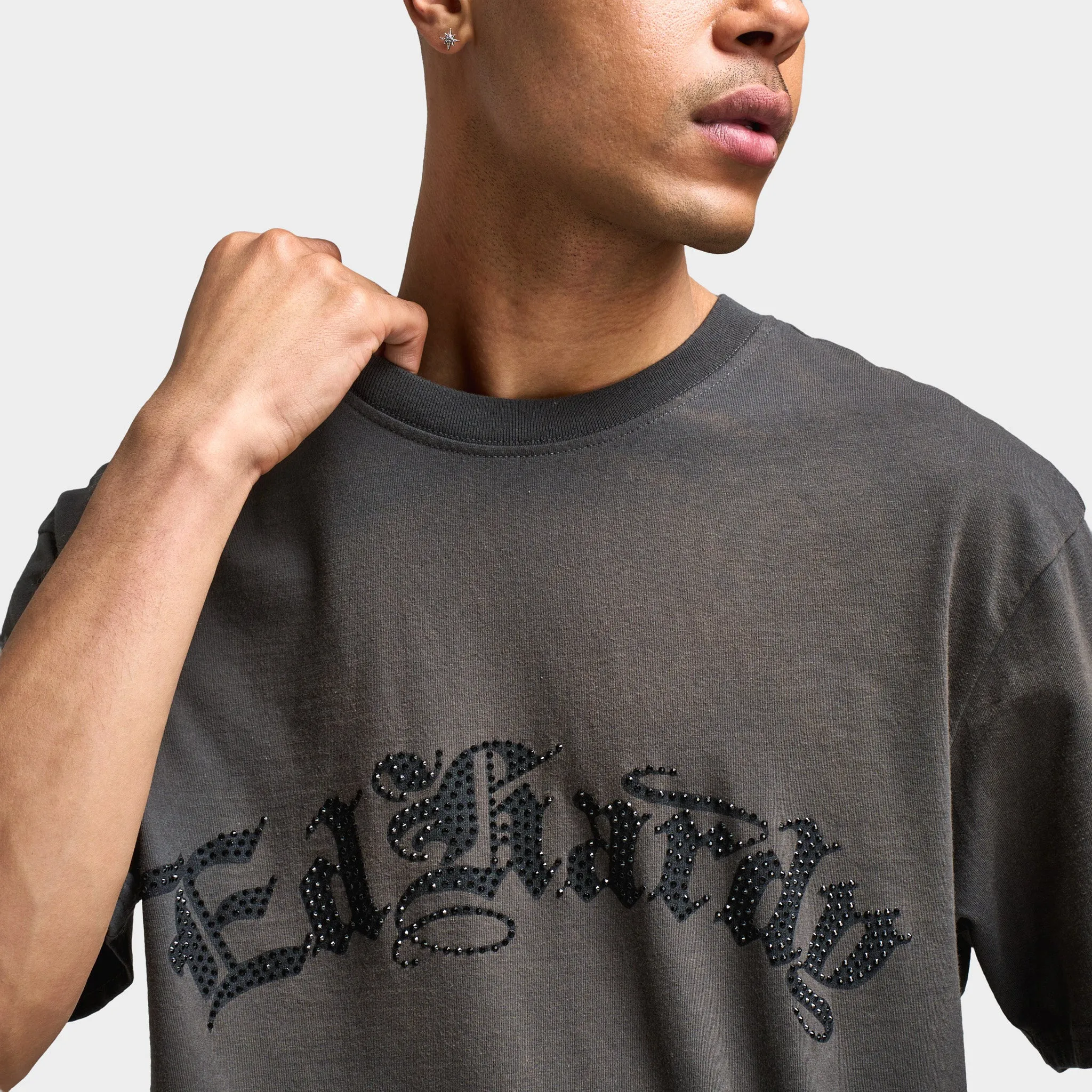 Ed Hardy Vintage Panther Flame Graphic T-Shirt / Charcoal sold by JD Sports product image thumbnail 4