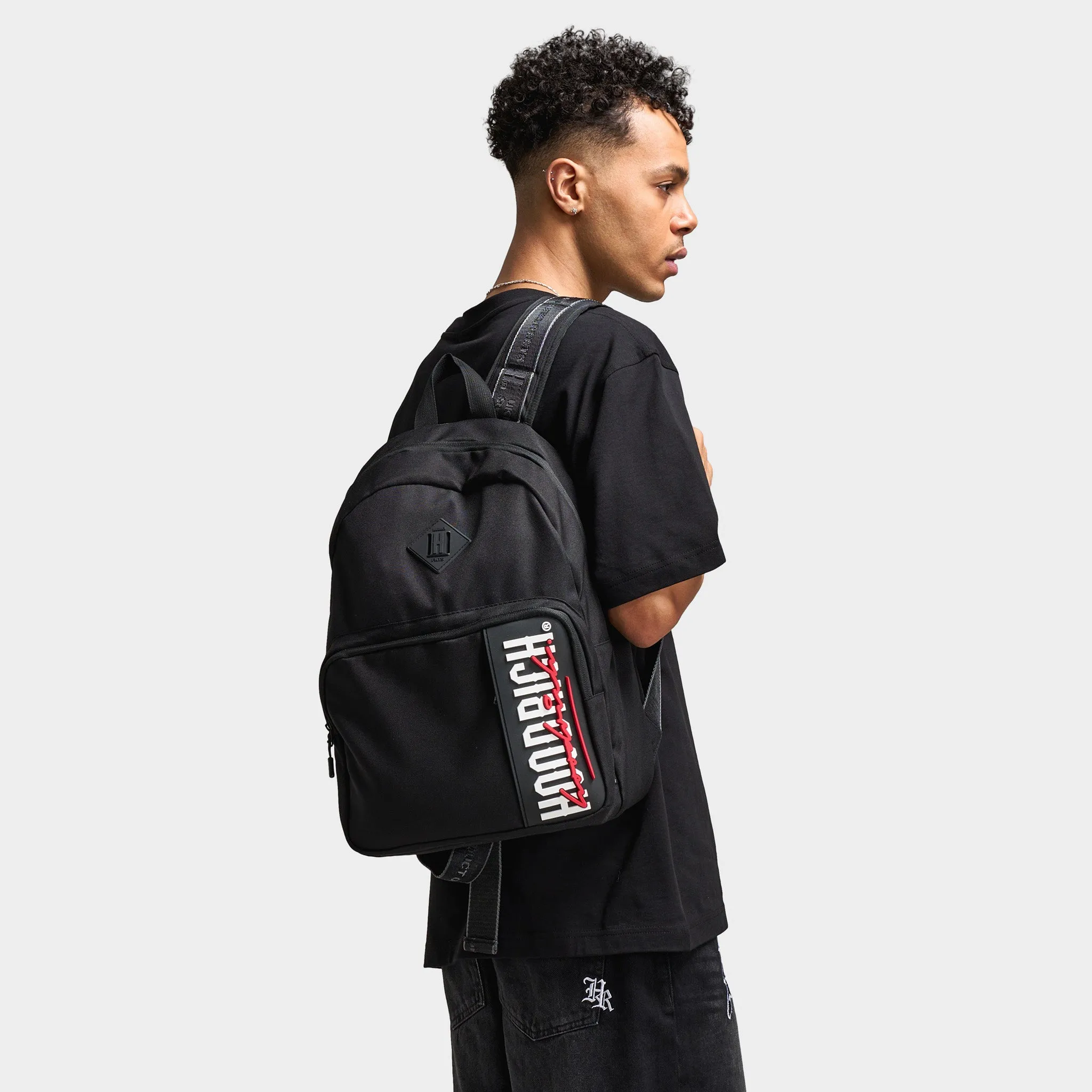 Hoodrich Fusion Backpack Black / White - Red sold by JD Sports product image thumbnail 3