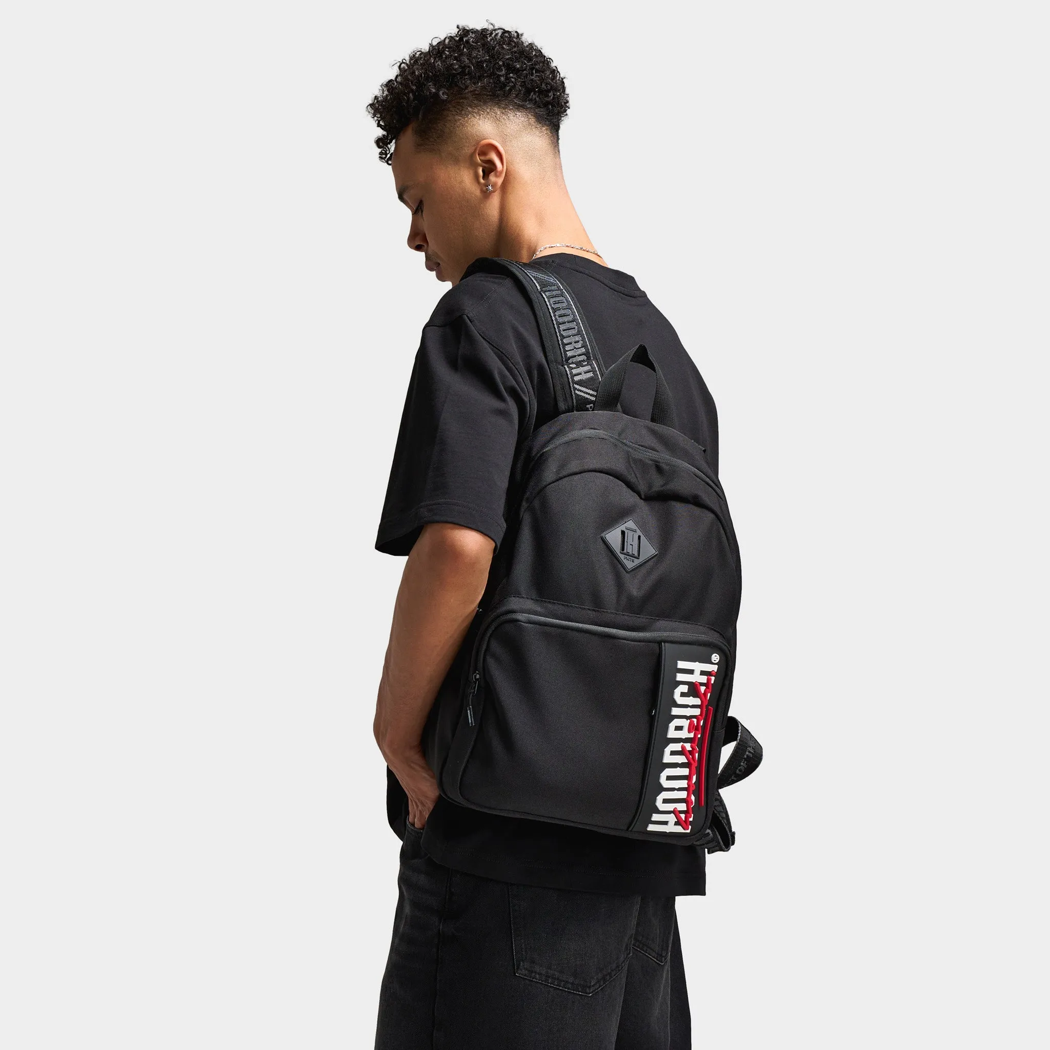 Hoodrich Fusion Backpack Black / White - Red sold by JD Sports product image thumbnail 2