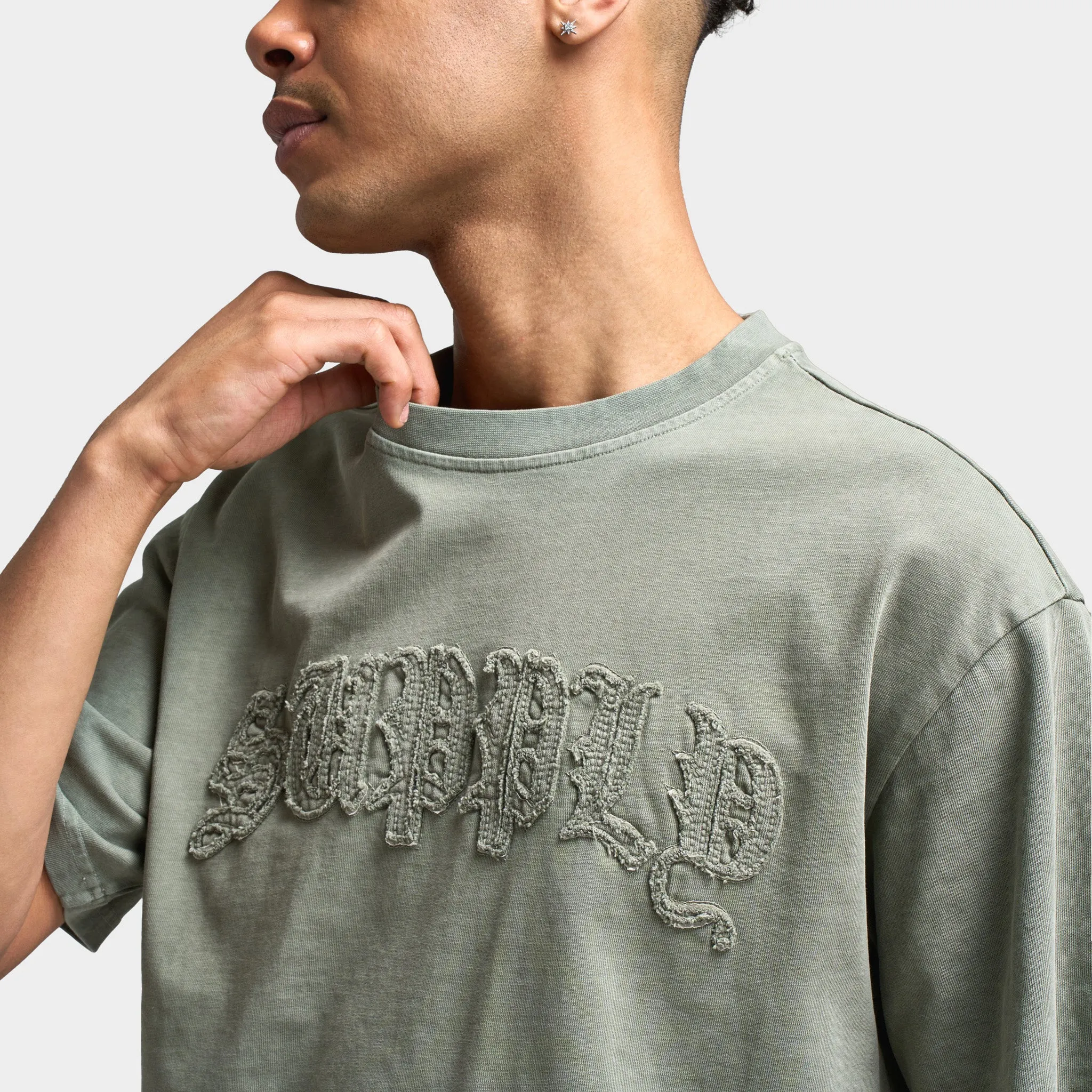 Supply & Demand Aydar Graphic T-Shirt / Washed Ivy Green sold by JD Sports product image thumbnail 3