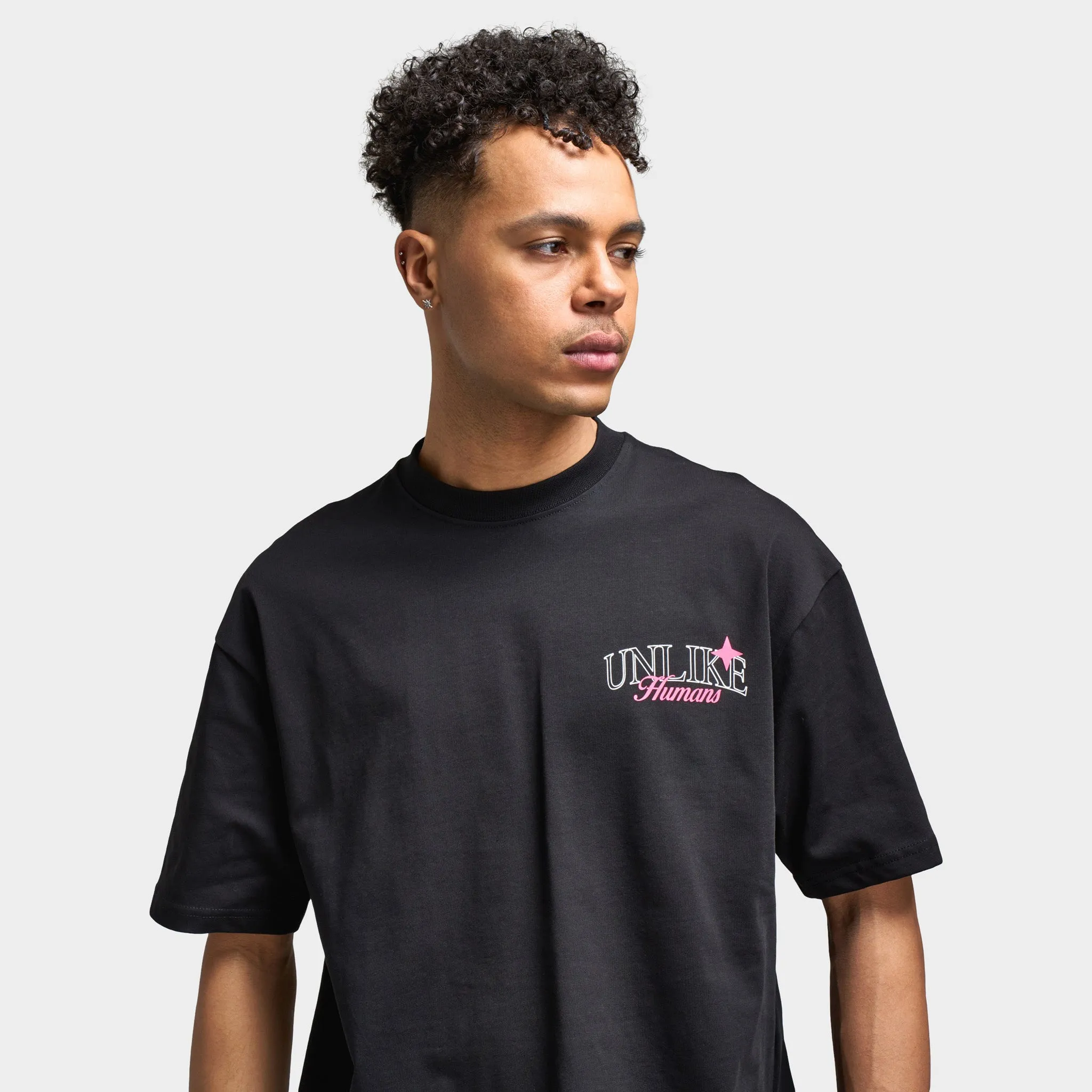 Unlike Humans Encore Graphic T-shirt / Black sold by JD Sports product image thumbnail 4
