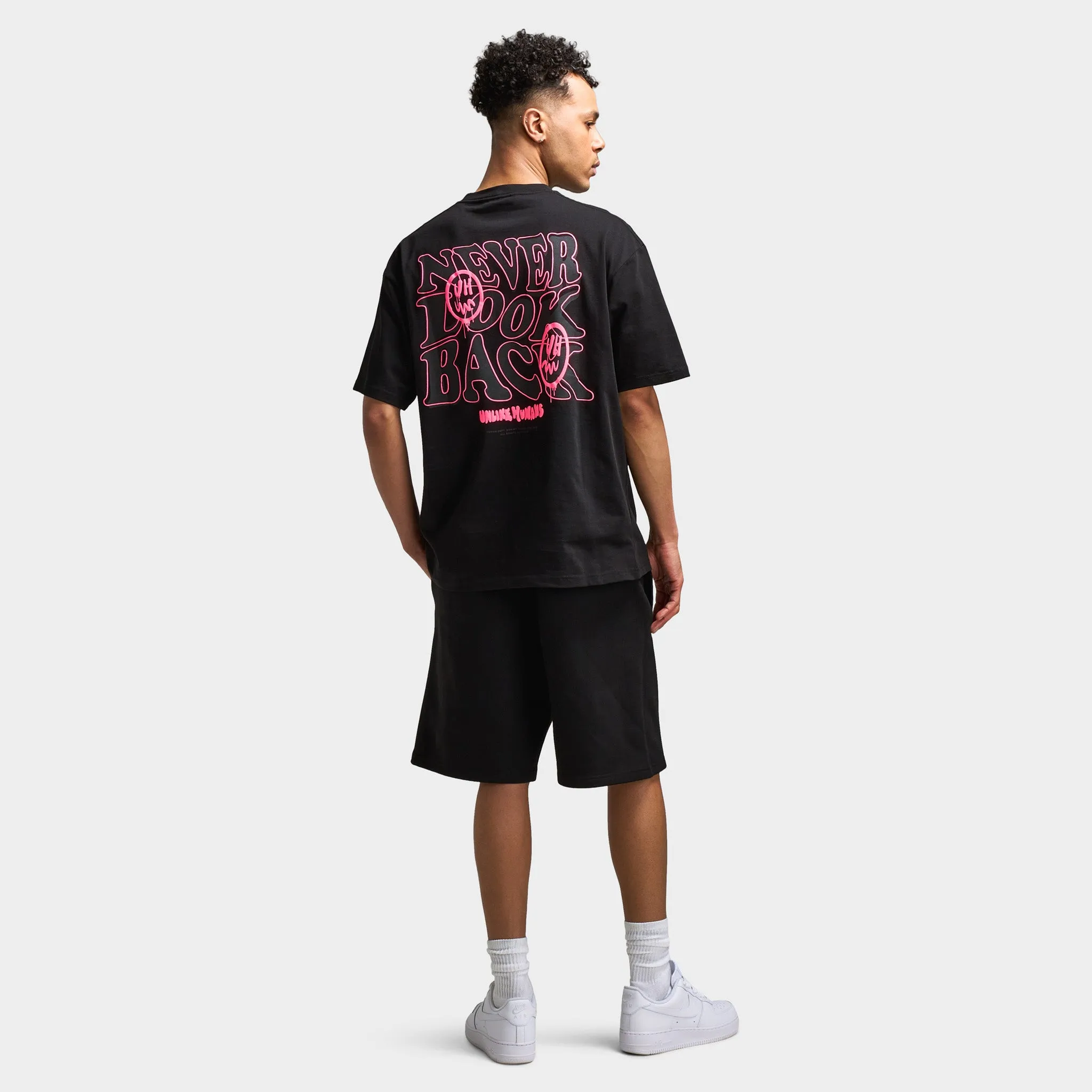Unlike Humans Hindsight Graphic T-shirt / Black sold by JD Sports product image thumbnail 5