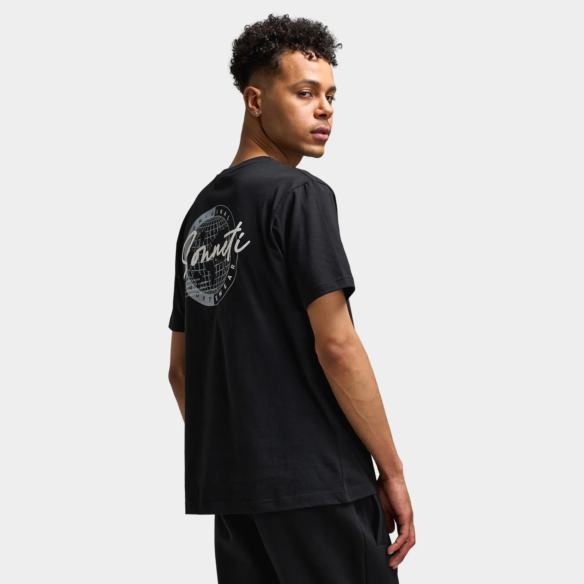 Sonneti Titanium Graphic T-Shirt / Black sold by JD Sports product image thumbnail 2