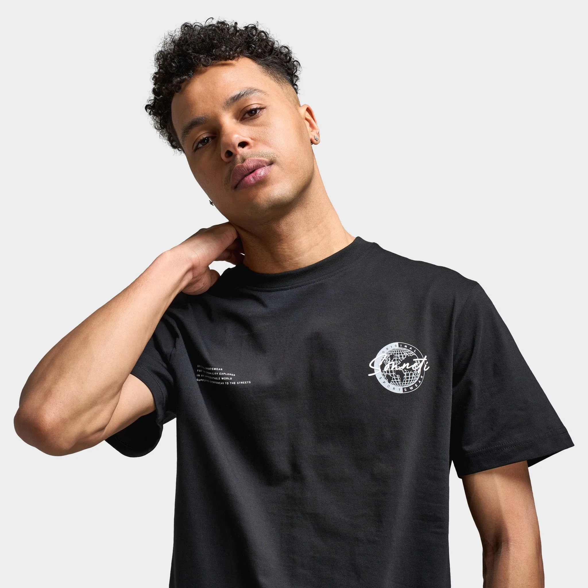 Sonneti Titanium Graphic T-Shirt / Black sold by JD Sports product image thumbnail 3