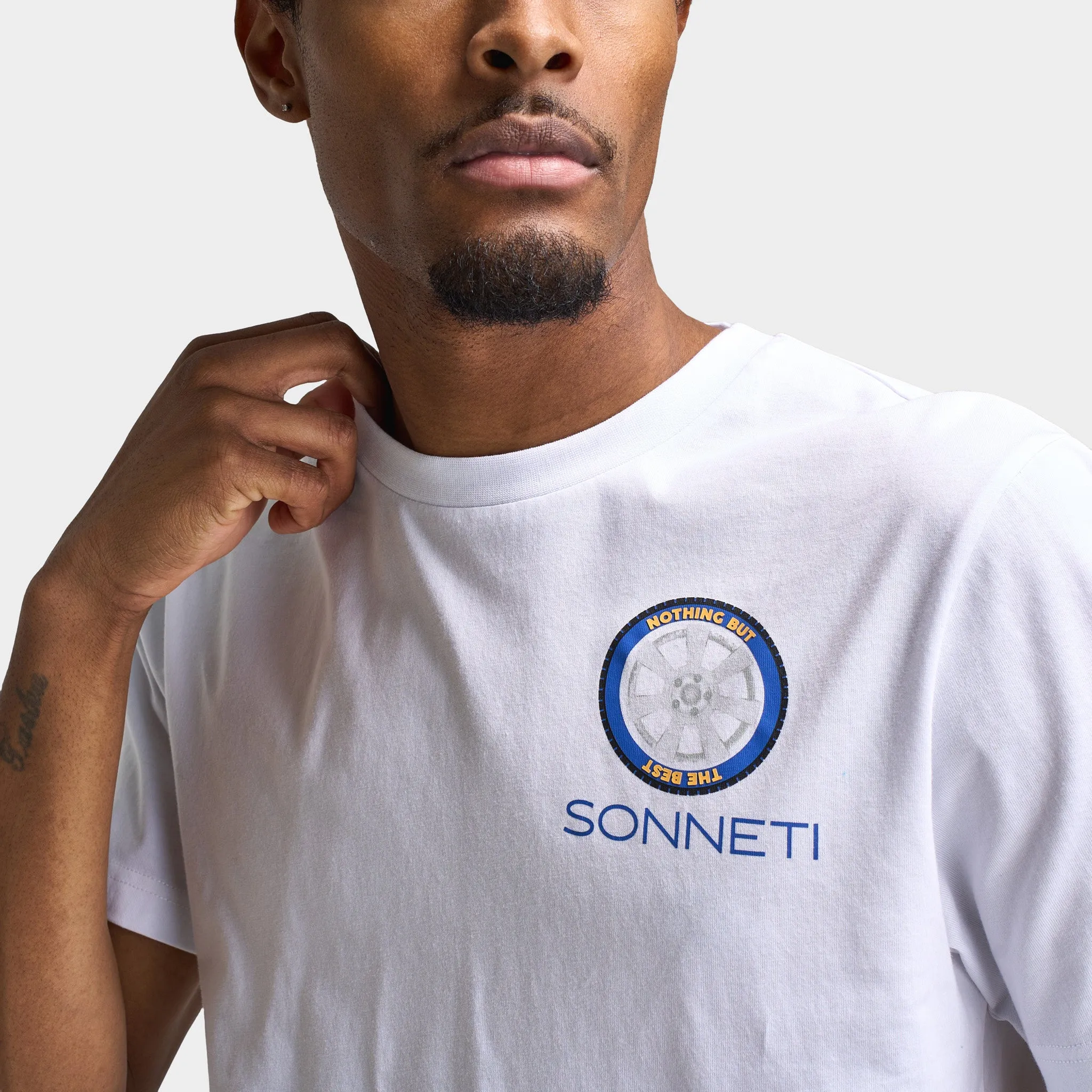 Sonneti Wheeler Graphic T-Shirt / Optic White sold by JD Sports product image thumbnail 4
